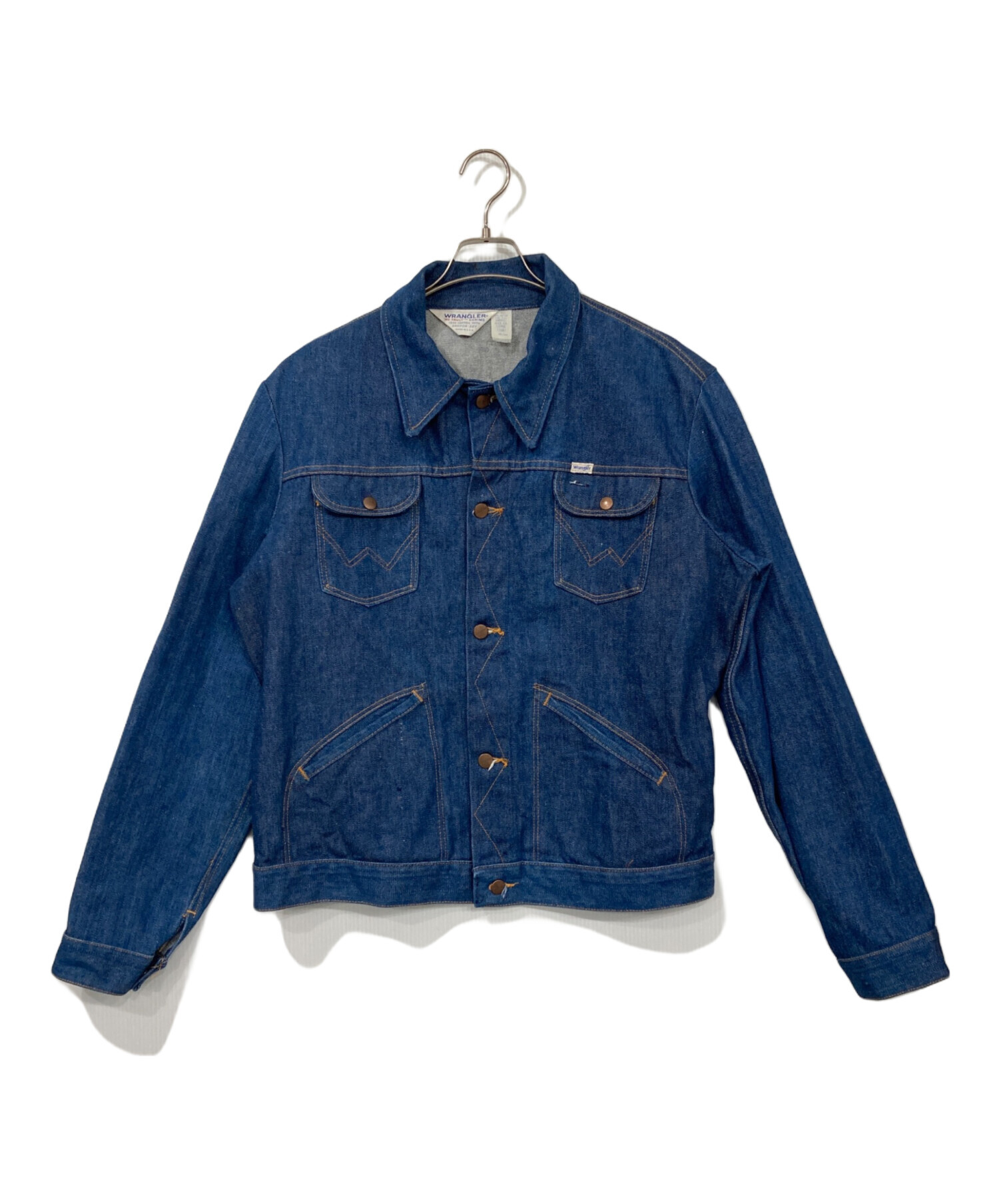 中古・古着通販】Wrangler (ラングラー) デニムジャケット インディゴ