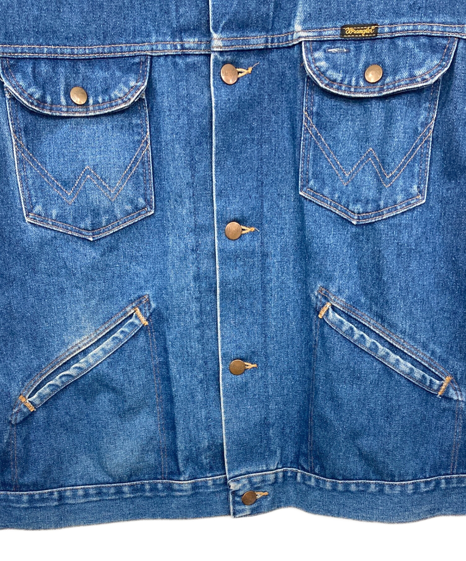 中古・古着通販】Wrangler (ラングラー) デニムジャケット インディゴ
