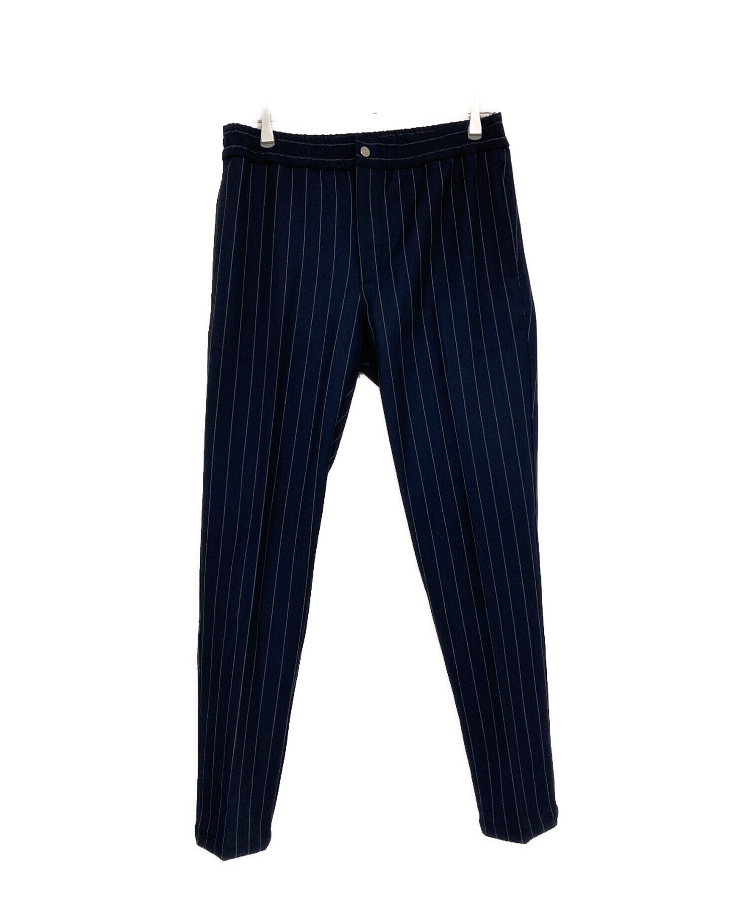 Kith needles キス　ニードル酢　ネイビー ストライプ パンツ XL 中古・古着通販】KITH (キス) ストライプパンツ ネイビー サイズ:M
