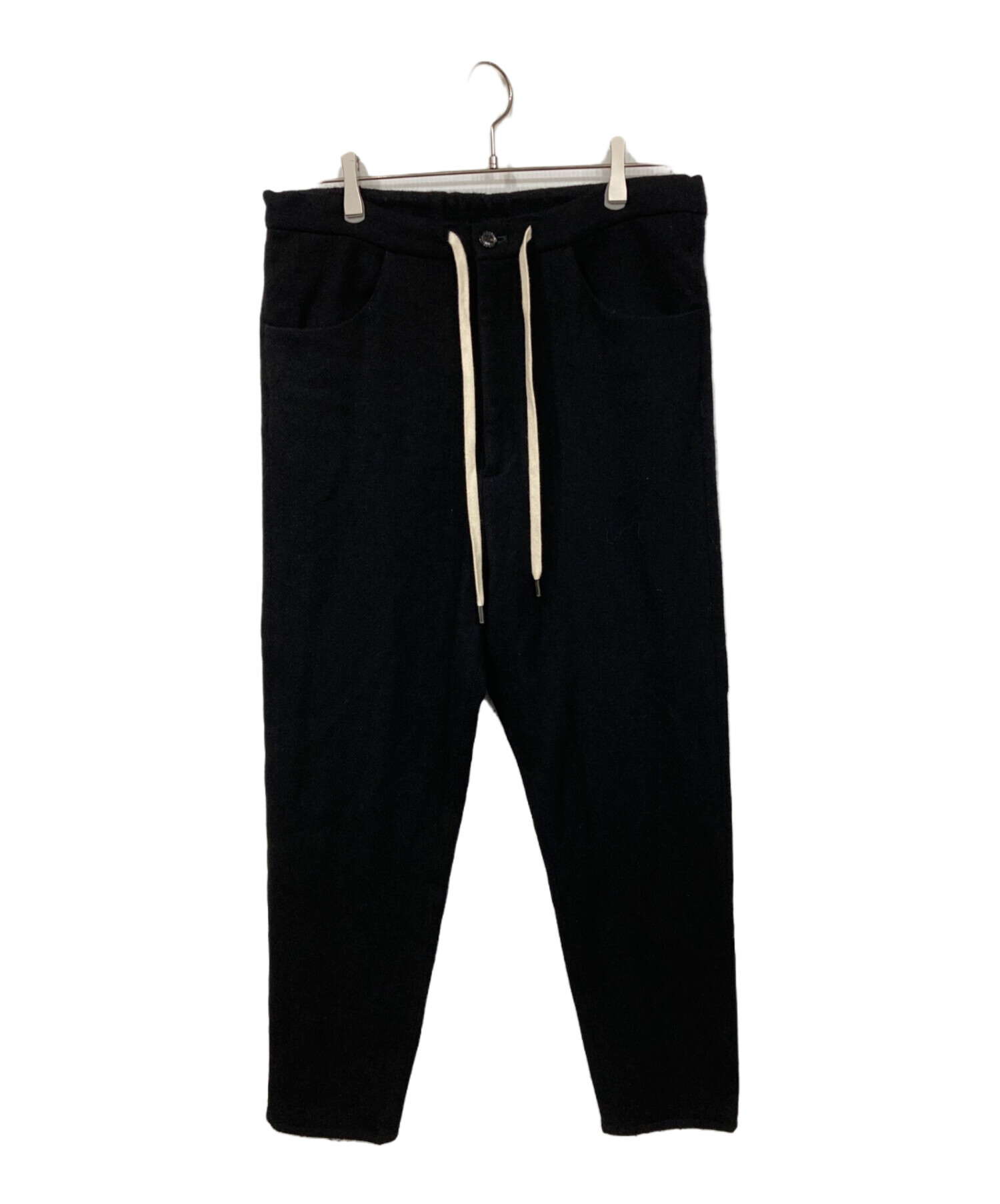ソウモ　soumo ウールパンツ 中古・古着通販】SOUMO (ソウモ) ウールパンツ ブラック サイズ:01