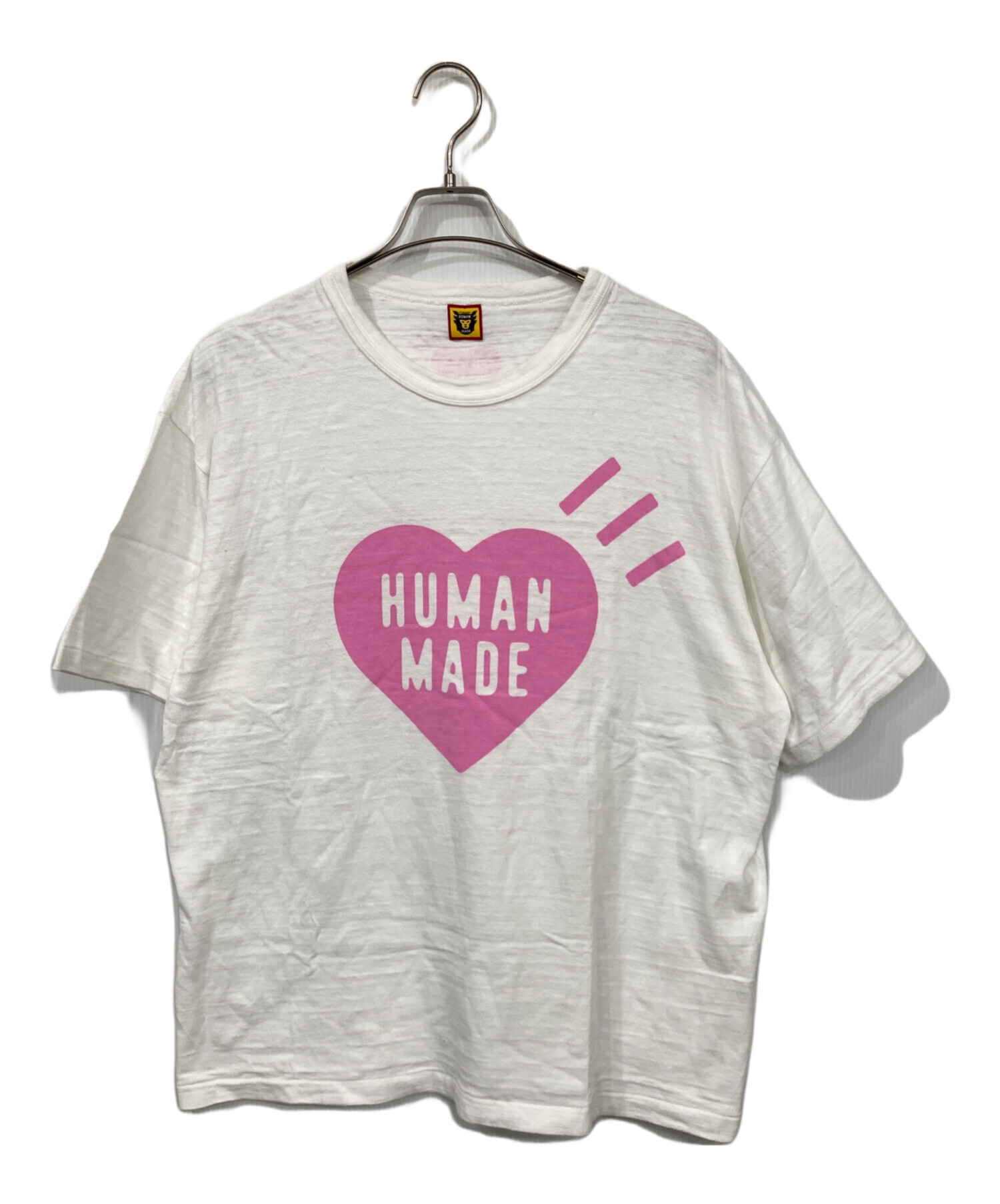 中古・古着通販】HUMAN MADE (ヒューマンメイド) ハートロゴプリントT 
