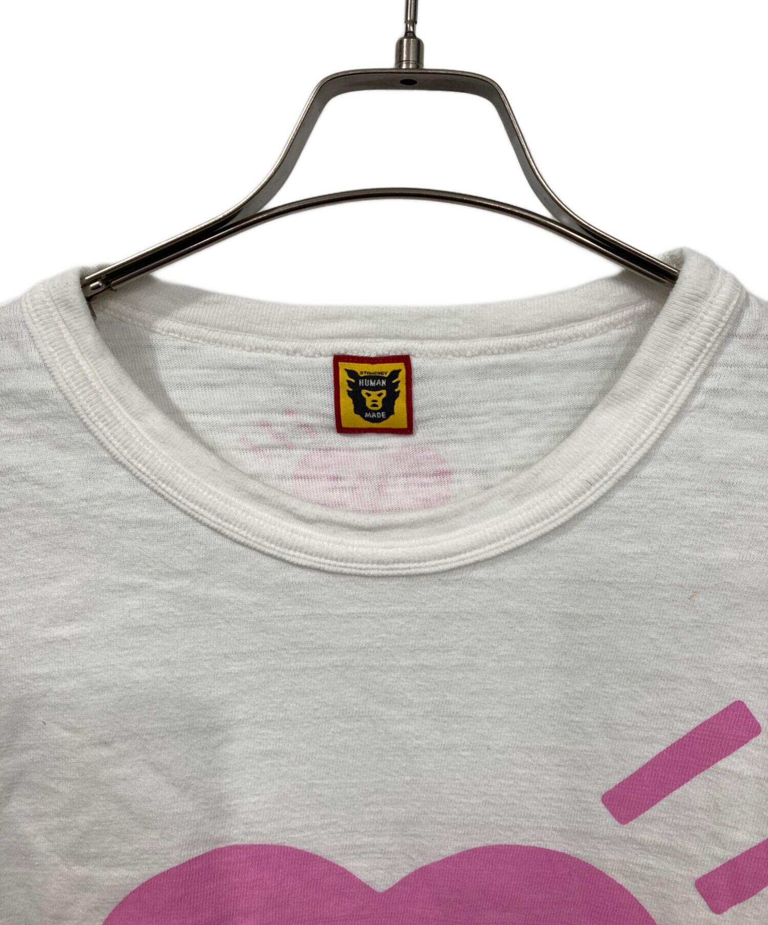 中古・古着通販】HUMAN MADE (ヒューマンメイド) ハートロゴプリントT 