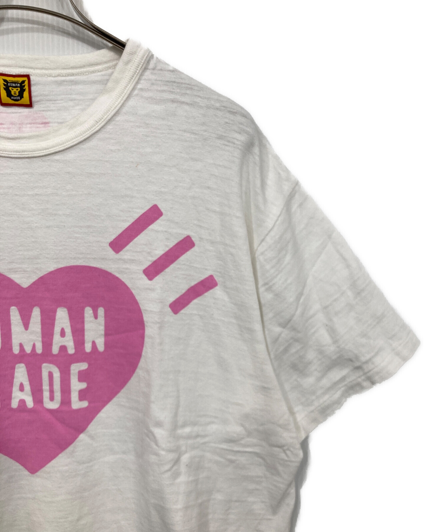 中古・古着通販】HUMAN MADE (ヒューマンメイド) ハートロゴプリントT 