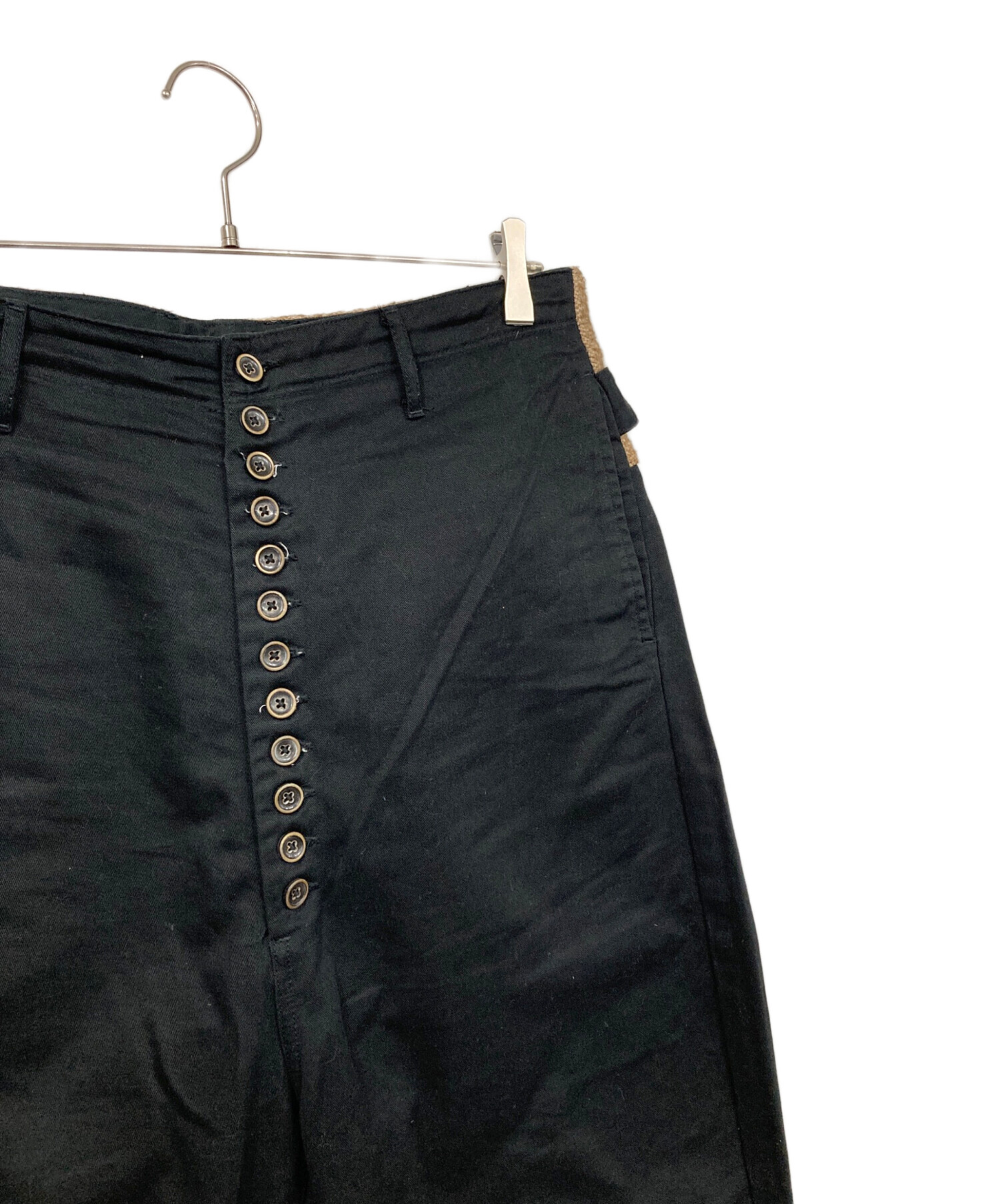 中古・古着通販】KAPITAL (キャピタル) 切替パンツ ブラック サイズ:4