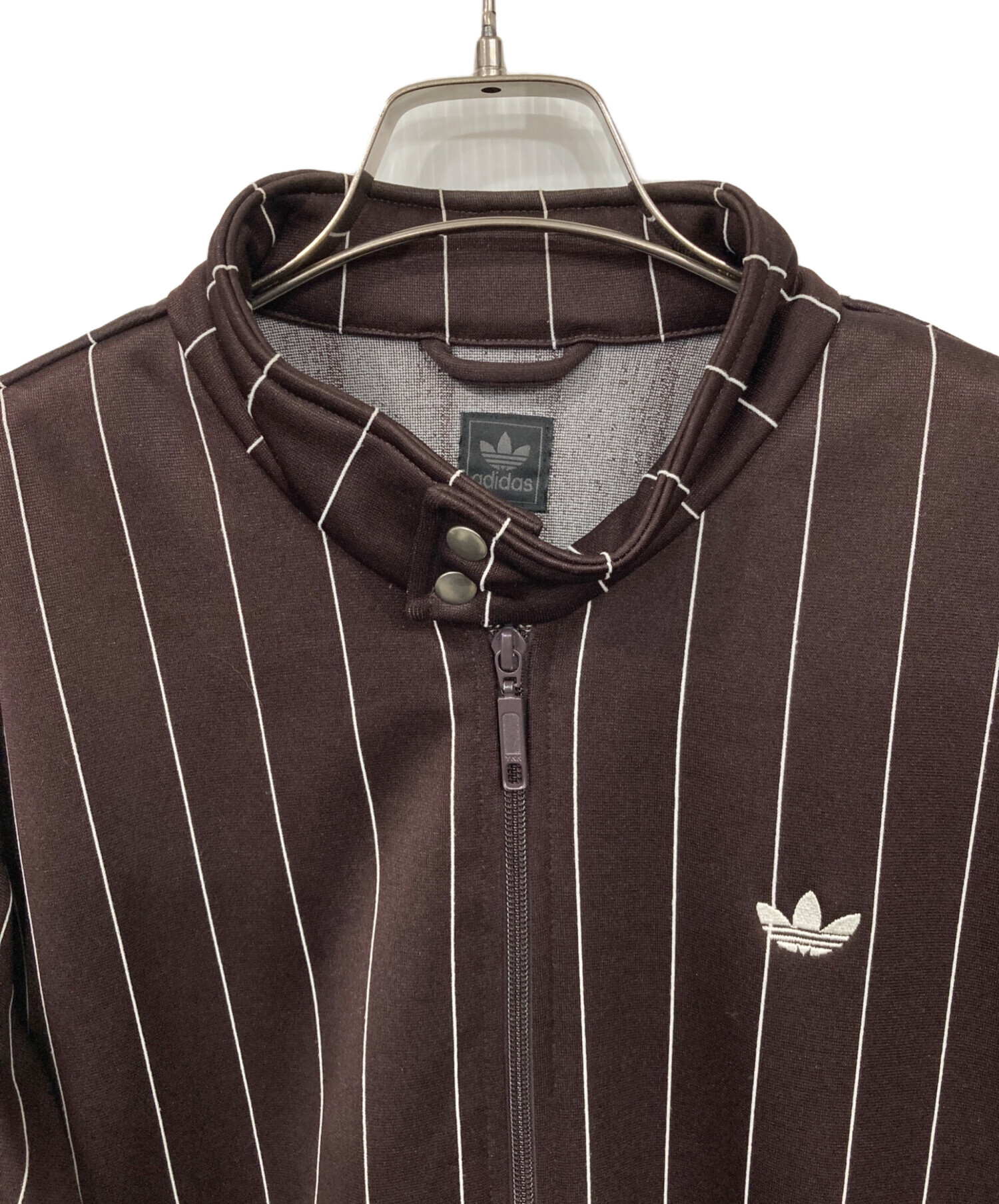 adidas ストライプジャケット 新品タグ付き 中古・古着通販】adidas (アディダス) ストライプトラックジャケット
