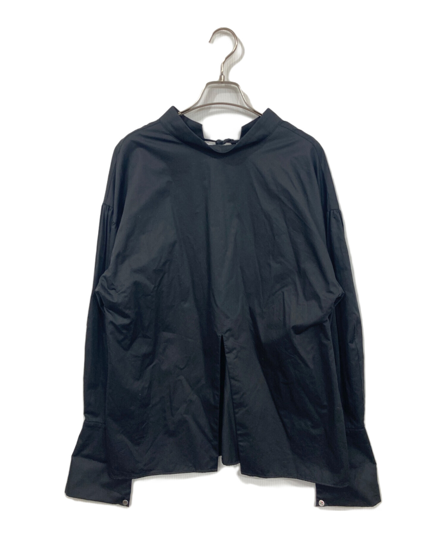 中古・古着通販】deres (デレス) Long sleeve blouse ブラック サイズ