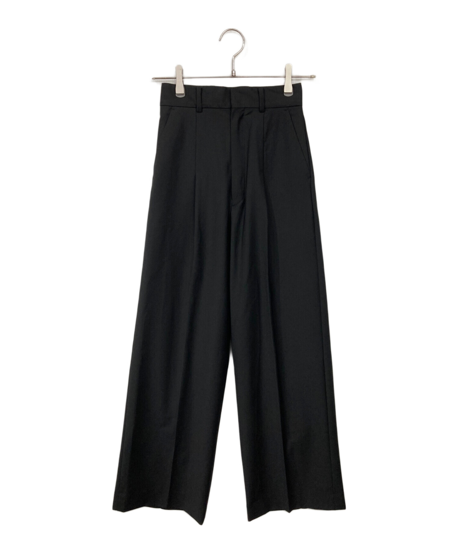 中古・古着通販】yo BIOTOP (ヨー ビオトープ) High waist slacks/ハイ