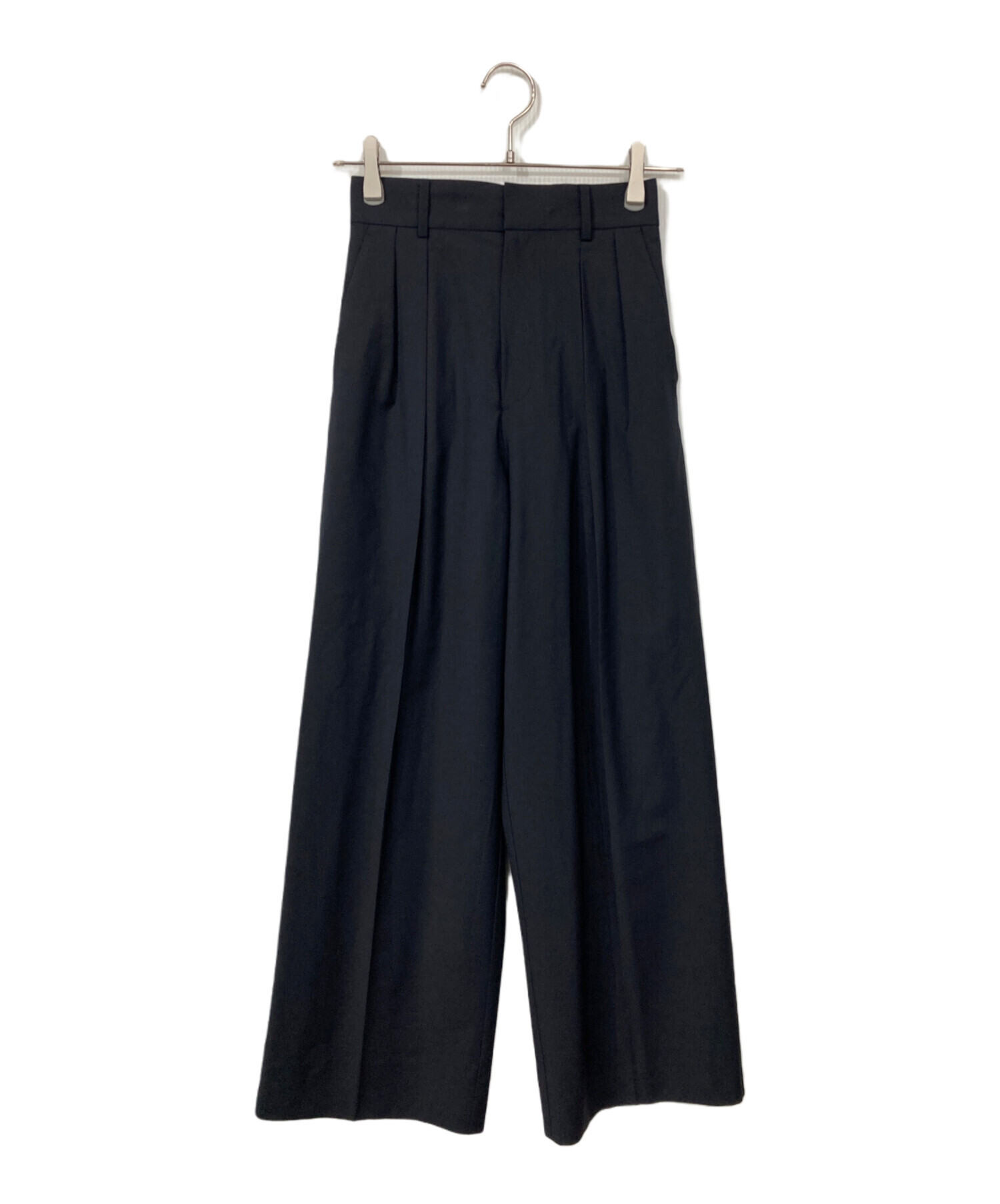 中古・古着通販】NEAU (ニュー) Tuck wide trousers/タックワイド 