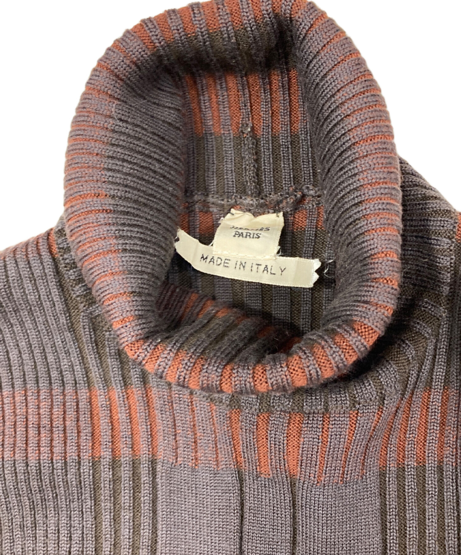 中古・古着通販】HERMES (エルメス) ノースリーブニット 中古・古着通販】HERMES (エルメス) ノースリーブニット