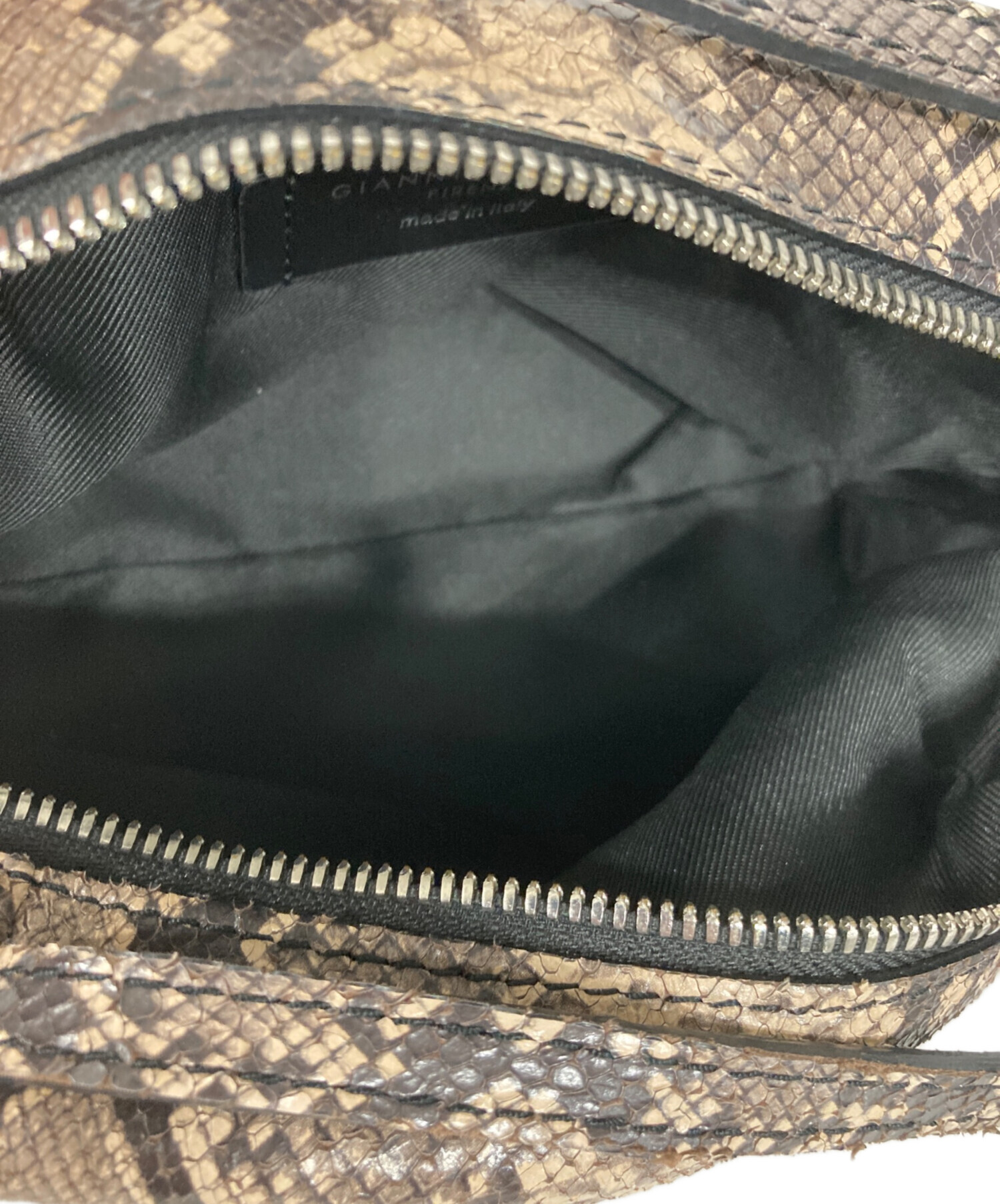 中古・古着通販】GIANNI CHIARINI (ジャンニ キアリーニ) パイソン柄