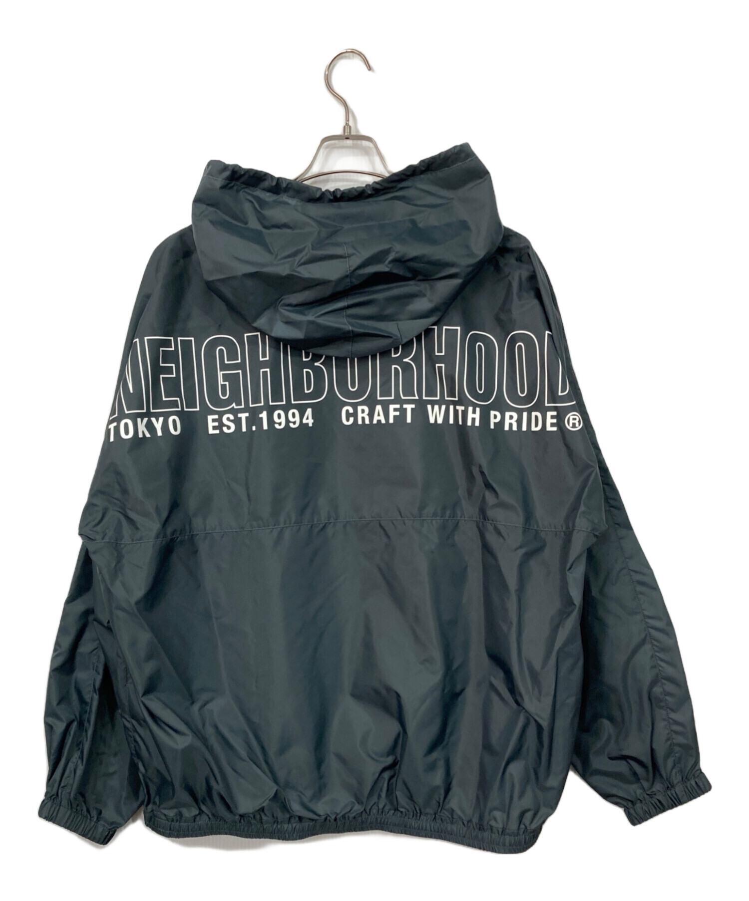 NEIGHBORHOOD ANORAK ナイロンジャケット　ネイバーフッド　L 中古・古着通販】NEIGHBORHOOD (ネイバーフッド) ANORAK JACKET グレー