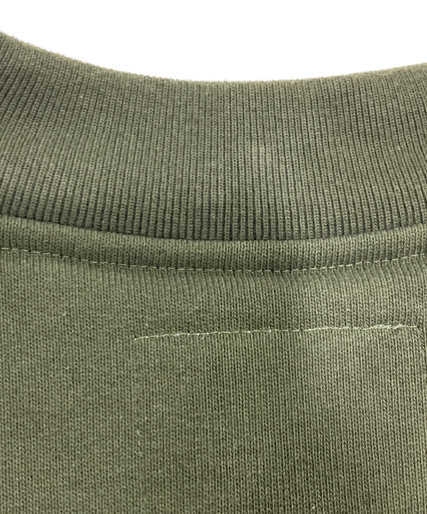 WTAPS コーデュロイ スウェット カーキ サイズ03 中古・古着通販】WTAPS (ダブルタップス) ロゴスウェット カーキ