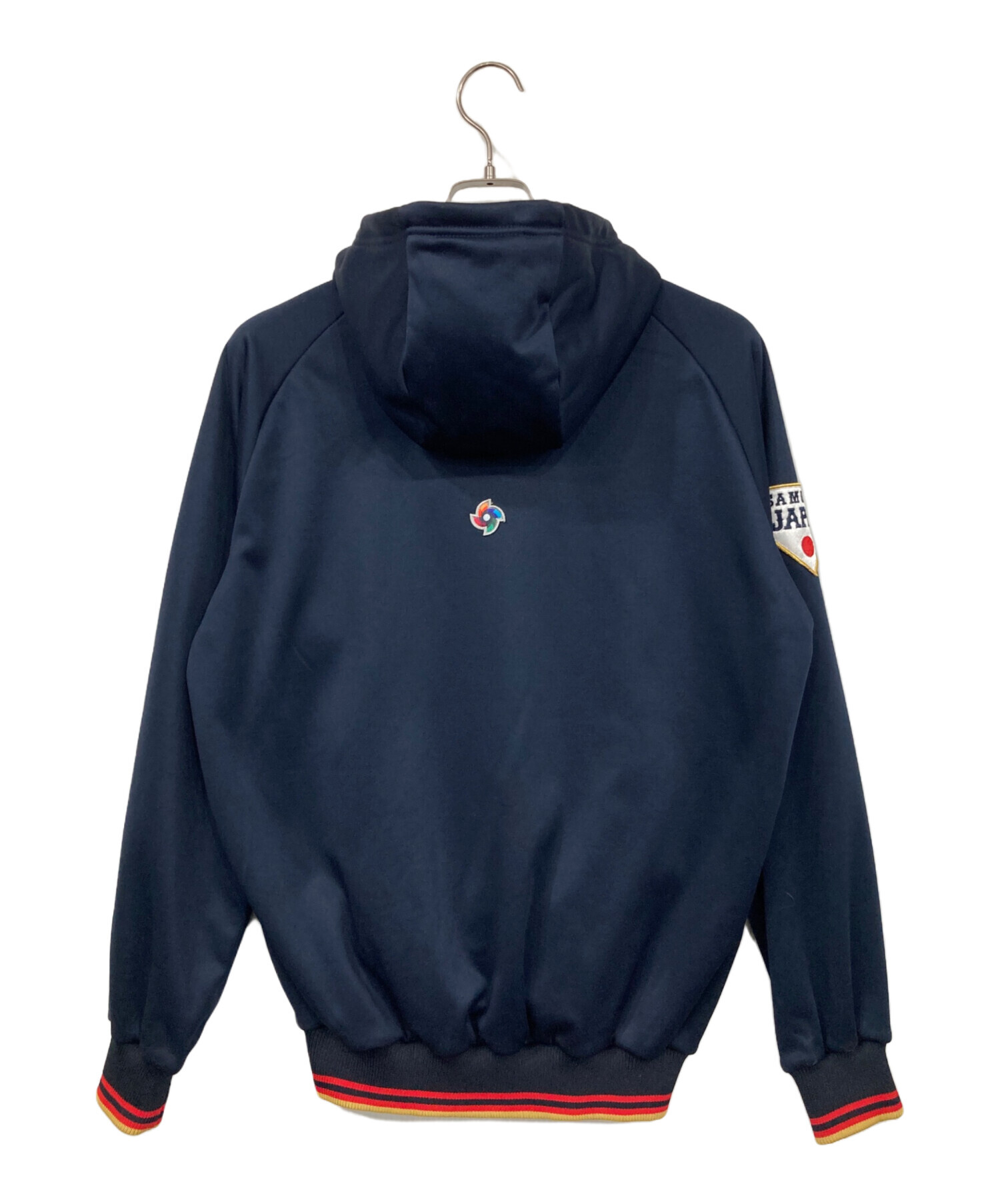 中古・古着通販】MIZUNO (ミズノ) ハーフジップパーカー ネイビー 