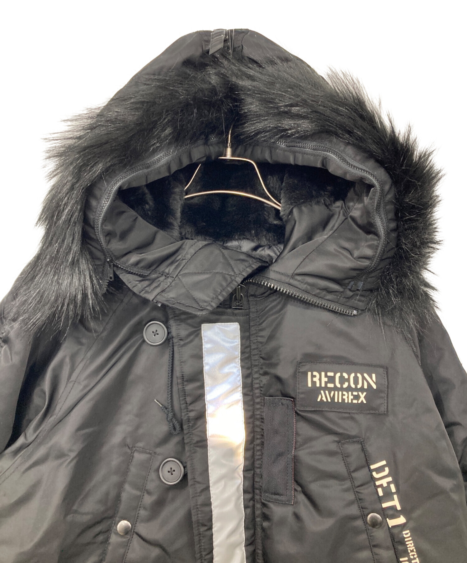 中古・古着通販】AVIREX (アヴィレックス) RECON N-3 ACTION ブラック 