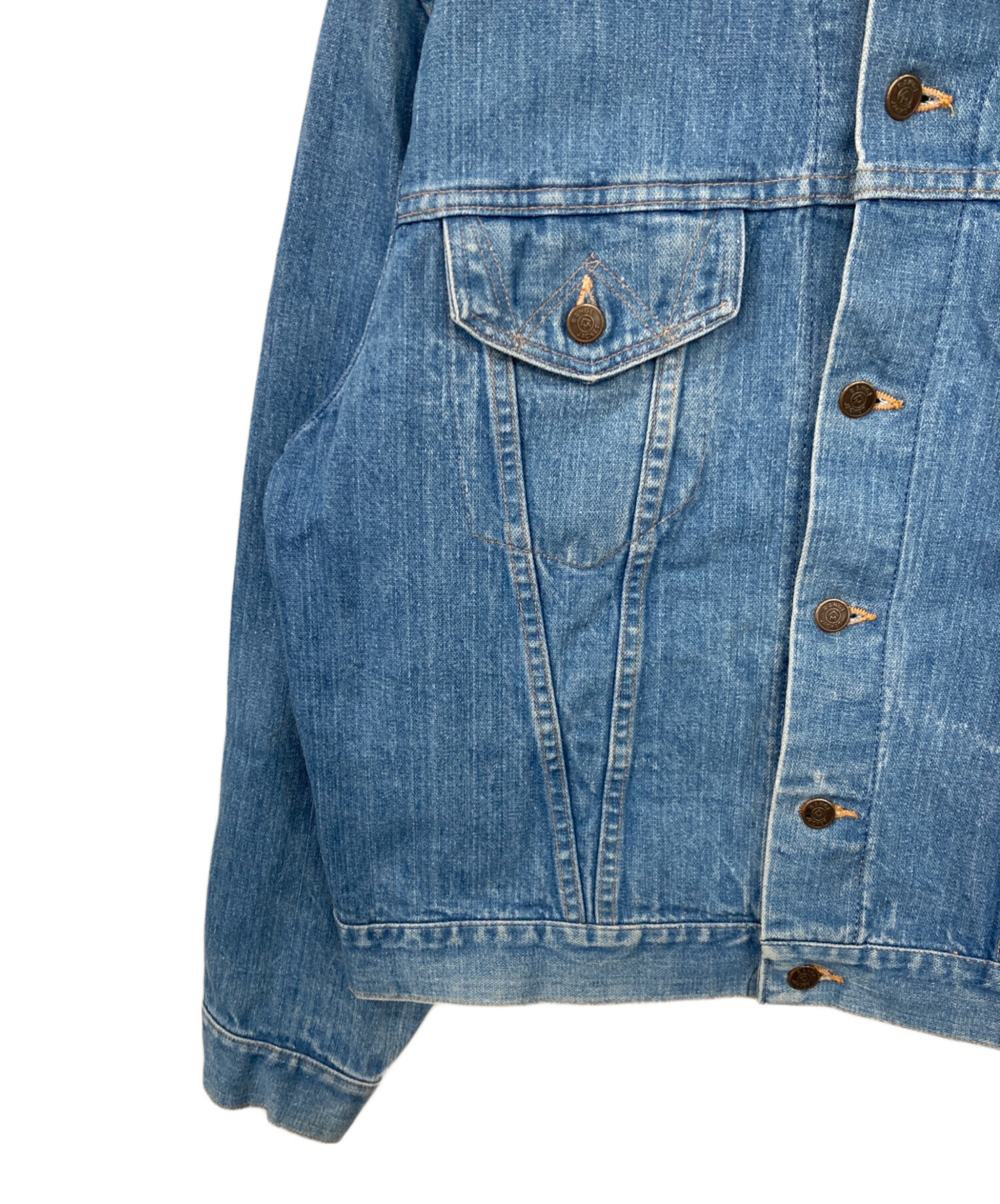 中古・古着通販】Wrangler (ラングラー) 2ndデニムジャケット