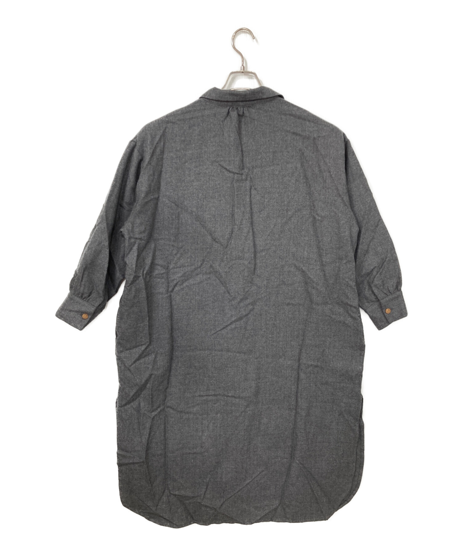 中古・古着通販】atelier naruse (アトリエナルセ) wool saxony long