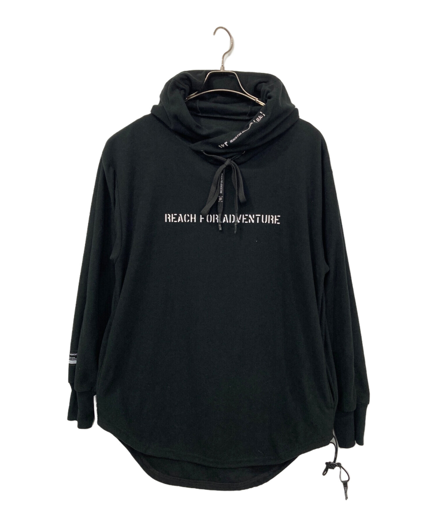中古・古着通販】IKE (イケ) 002 FLEECE HOODY ブラック サイズ:F