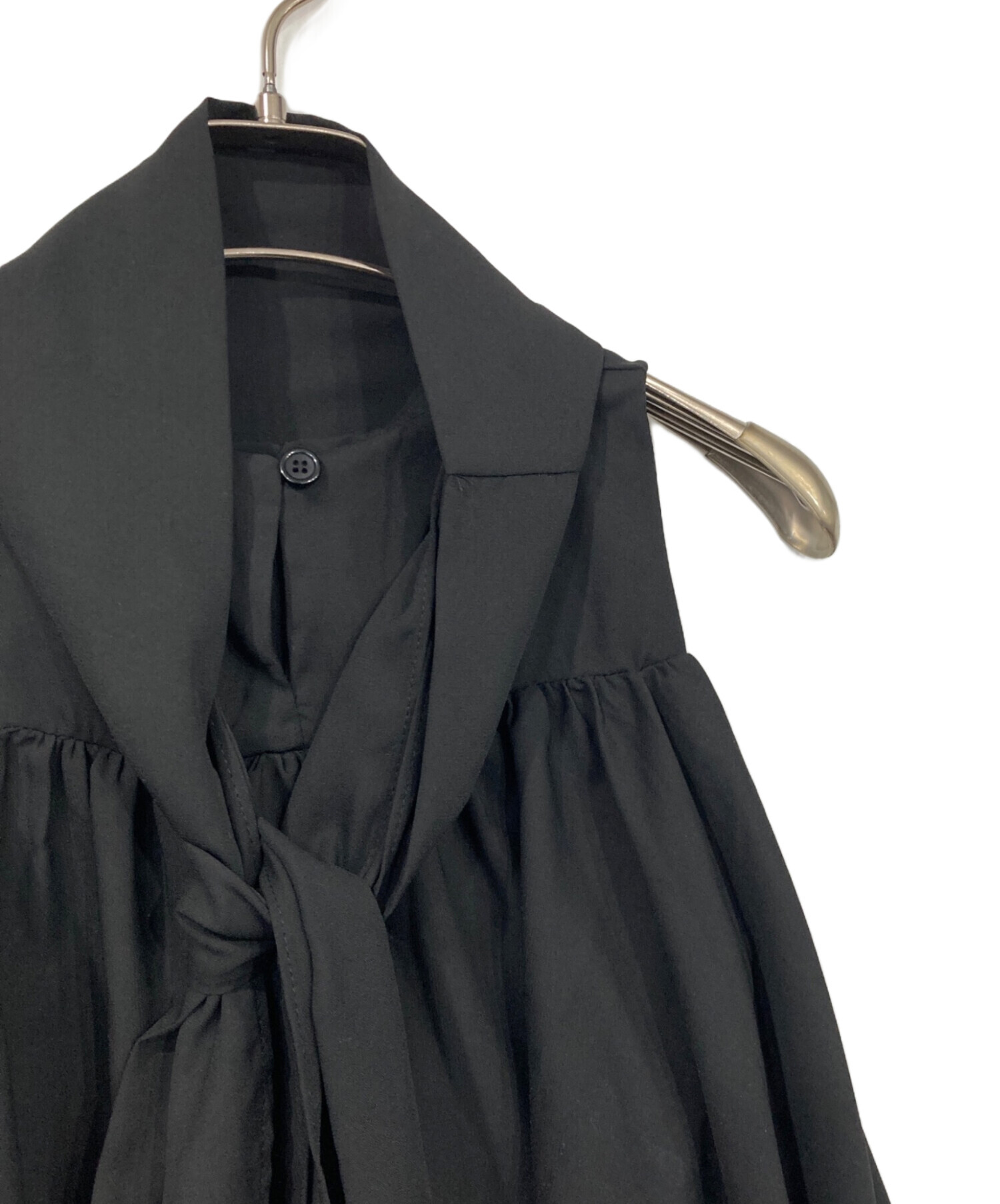 中古・古着通販】maison celon (メゾンセロン) chiffon tie blouse