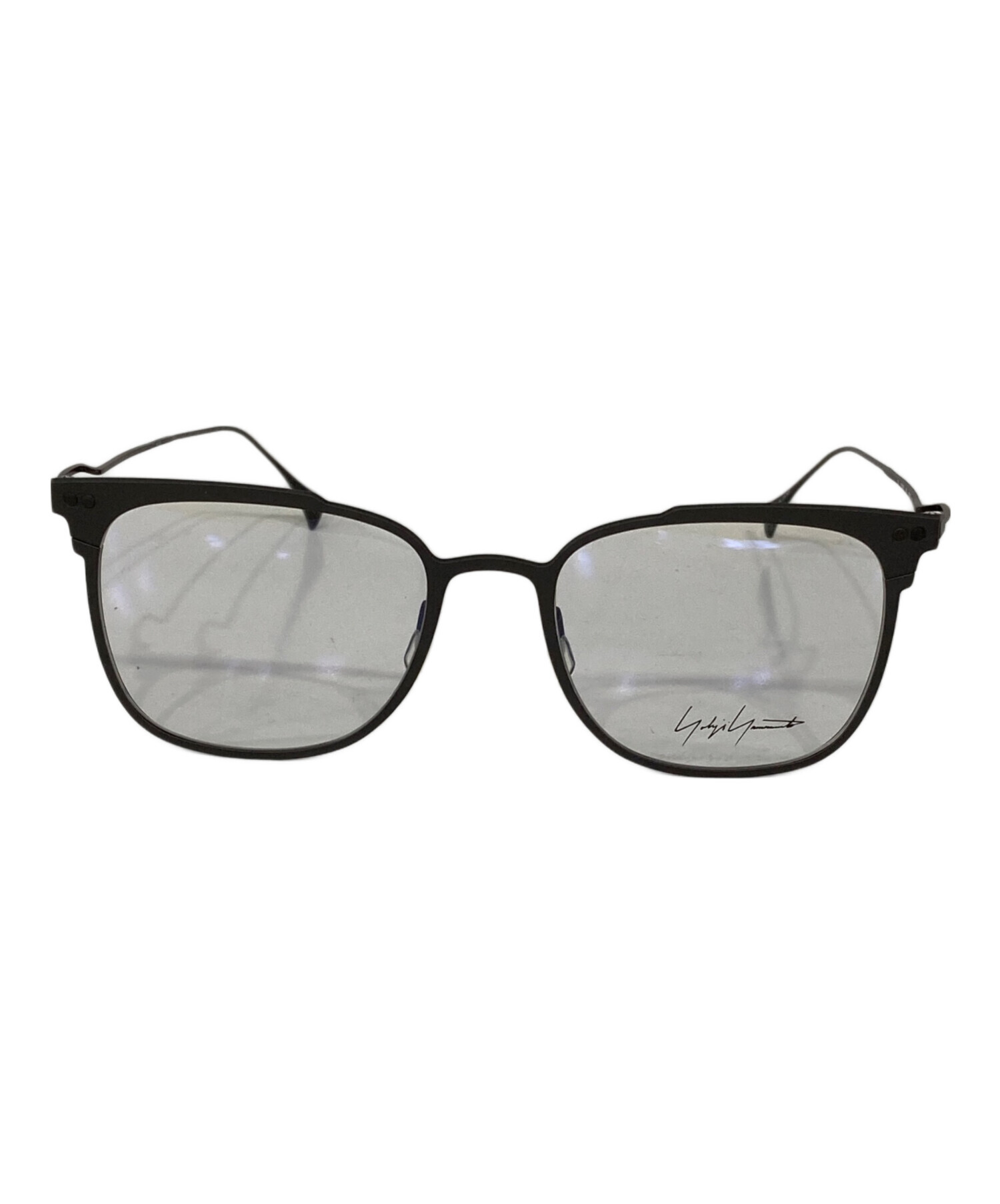 YH@時々お休み期間あり 中古・古着通販】YOHJI YAMAMOTO (ヨウジヤマモト) 眼鏡 グレー サイズ