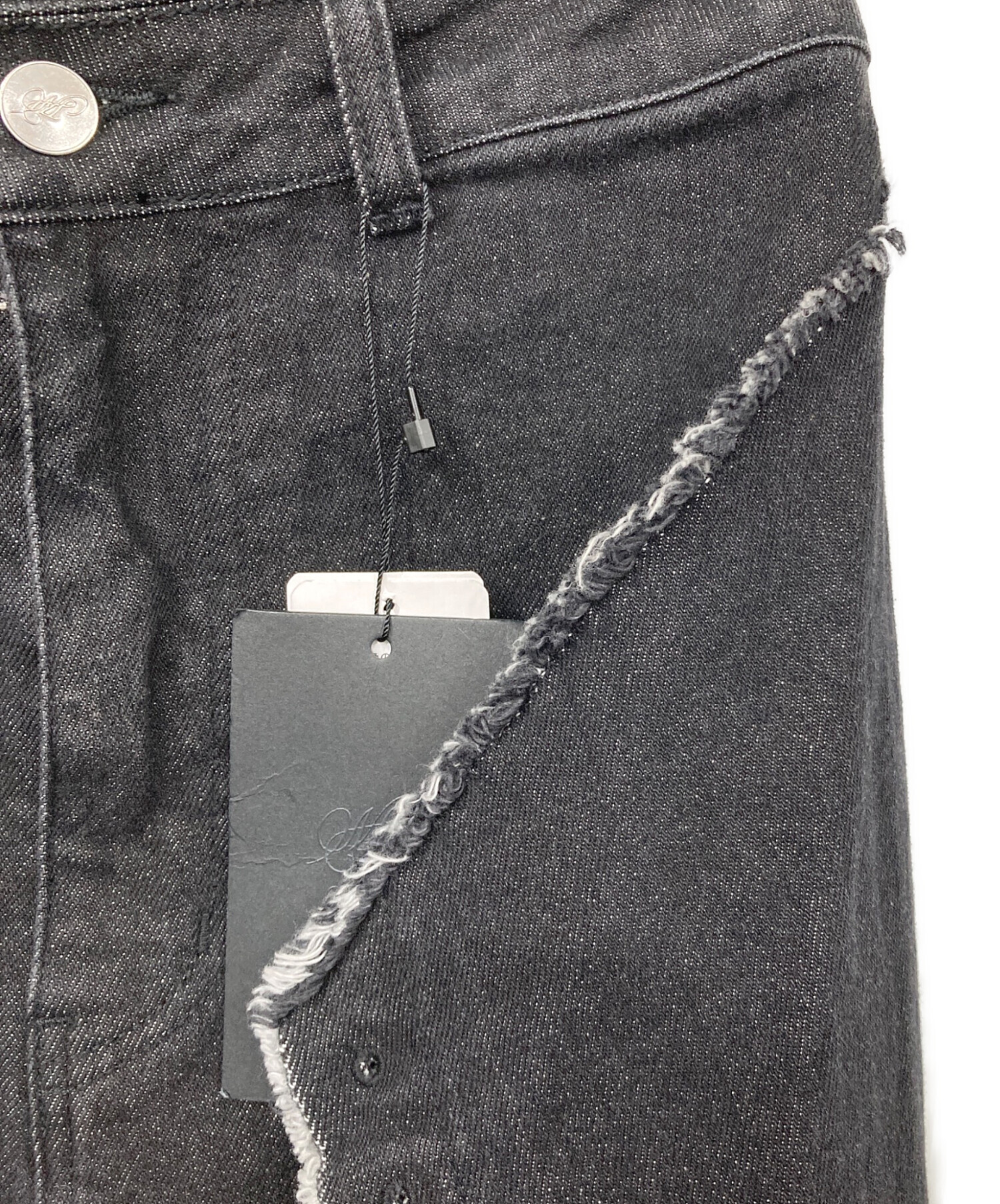 たりあ‼️melt the lady denim 15 ブラック 中古・古着通販】MELT THE LADY (メルトザレディ) スカート切替デニム