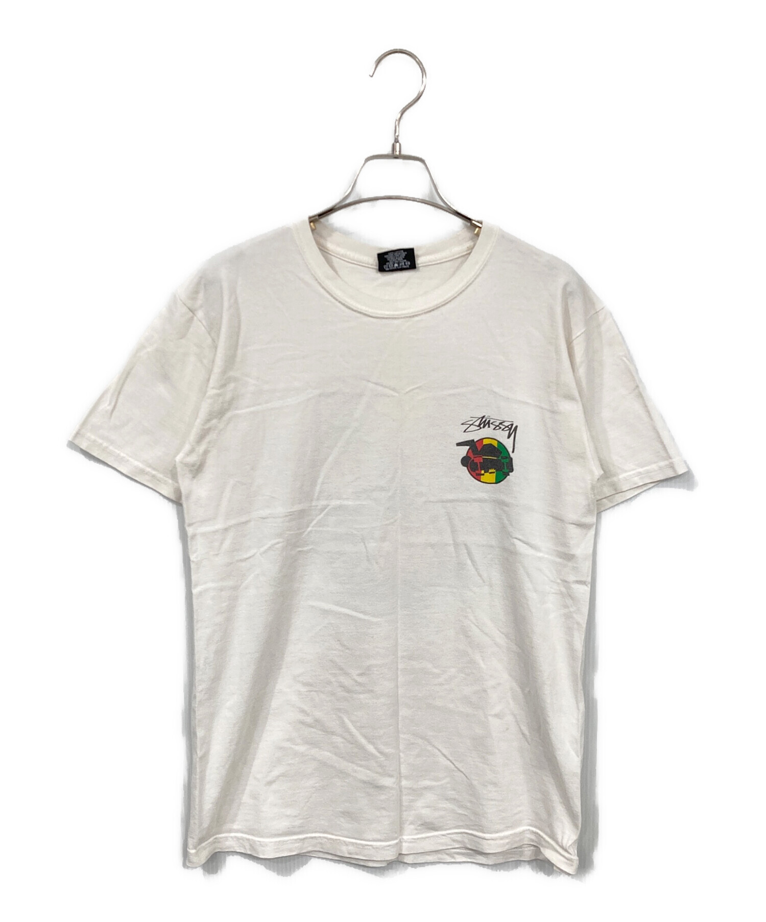 00s Stussy ラスタ　tシャツ 中古・古着通販】stussy (ステューシー) Rasta Tee ホワイト サイズ:S