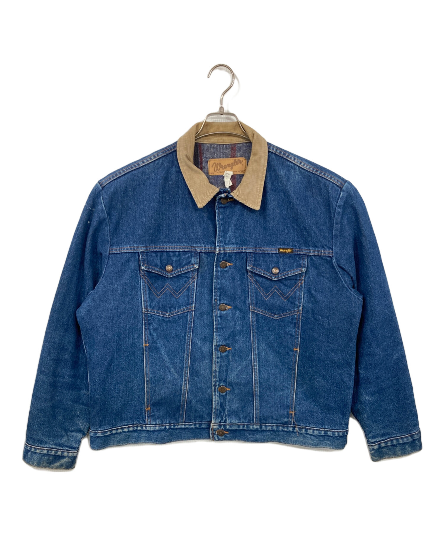 中古・古着通販】Wrangler (ラングラー) 裏ブランケットデニム