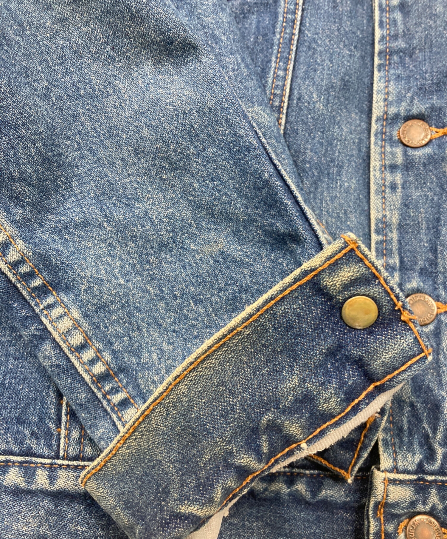 中古・古着通販】Wrangler (ラングラー) 裏ブランケットデニム