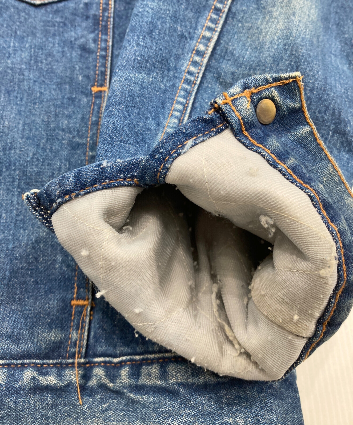 中古・古着通販】Wrangler (ラングラー) 裏ブランケットデニム