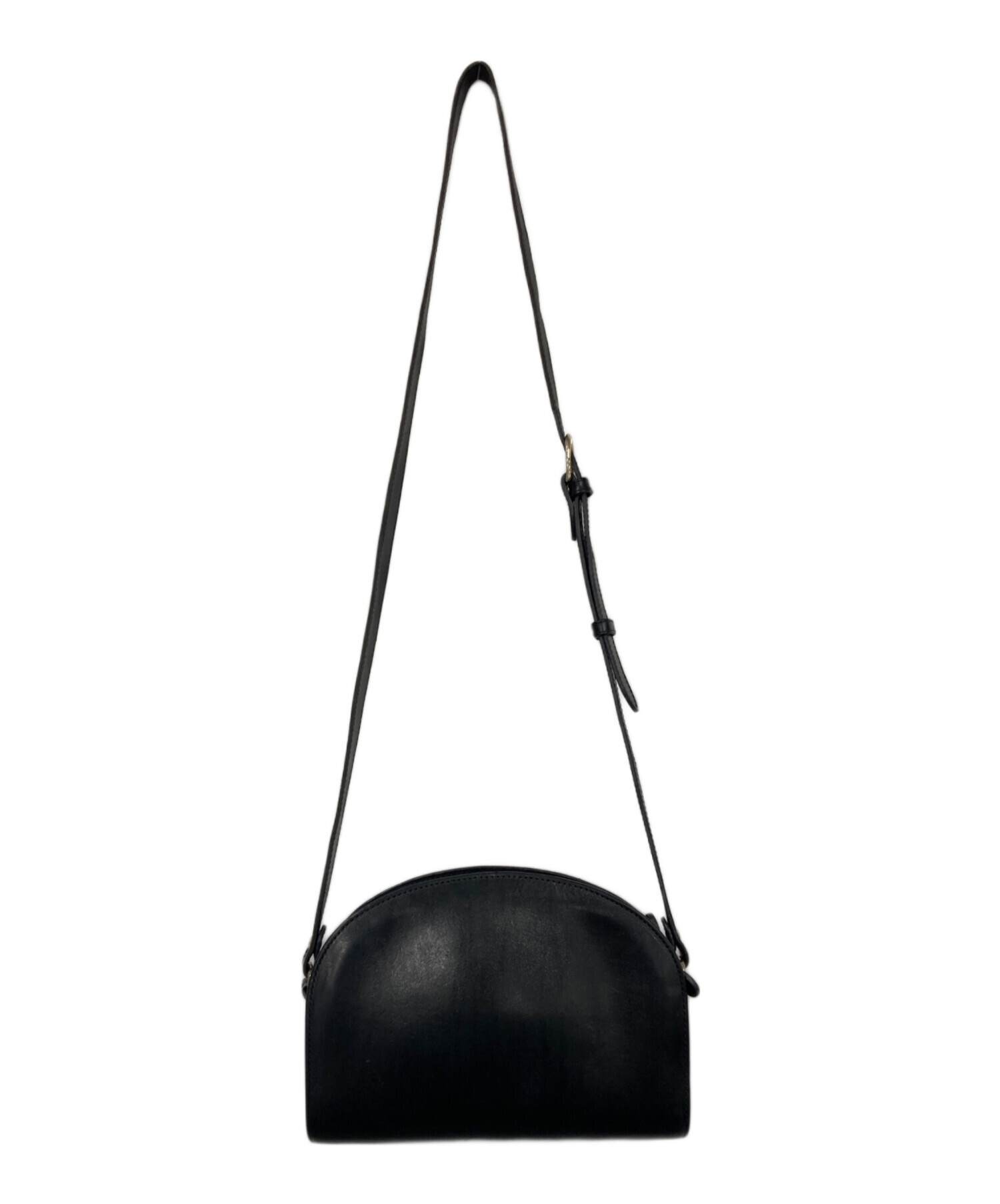 A.P.C レザーショルダーバック A.P.C. グレース レザーショルダーバッグ | ブラック | FARFETCH JP