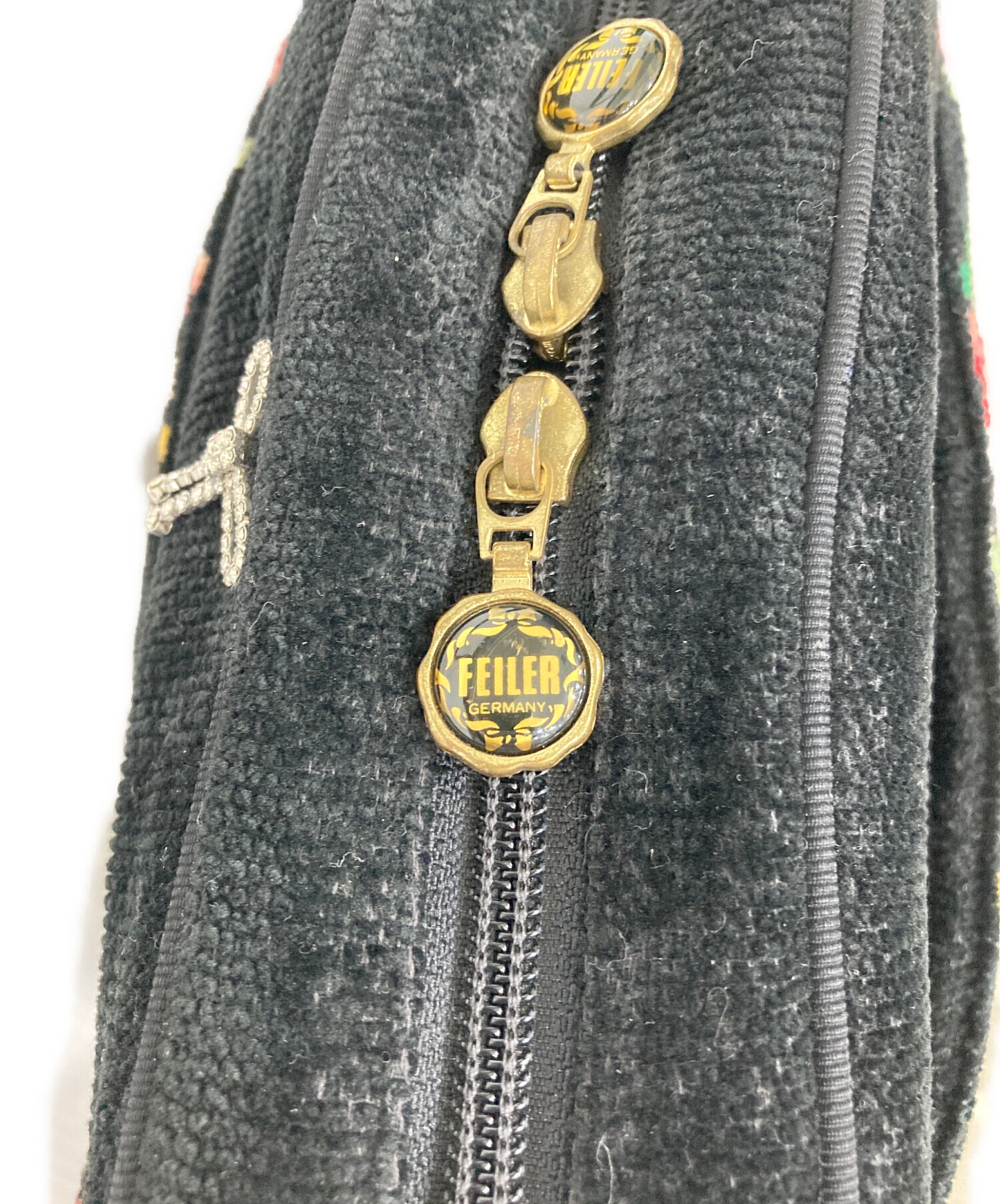 中古・古着通販】FEILER (フェイラー) ジャカードショルダーバッグ