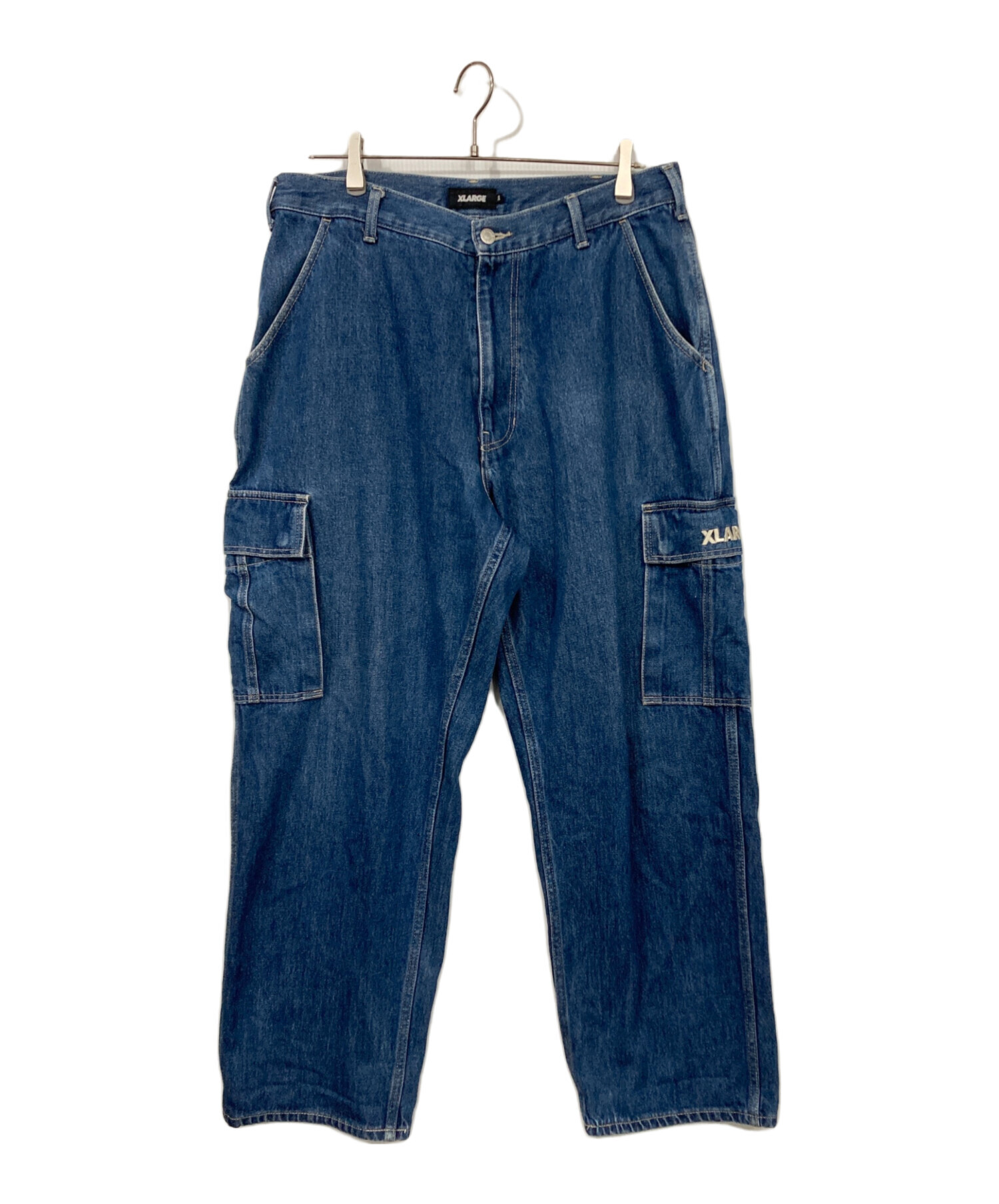 中古・古着通販】X-LARGE (エクストララージ) デニムパンツ インディゴ