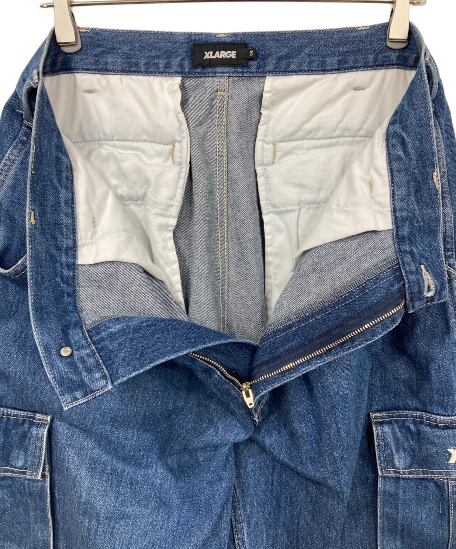 中古・古着通販】X-LARGE (エクストララージ) デニムパンツ インディゴ