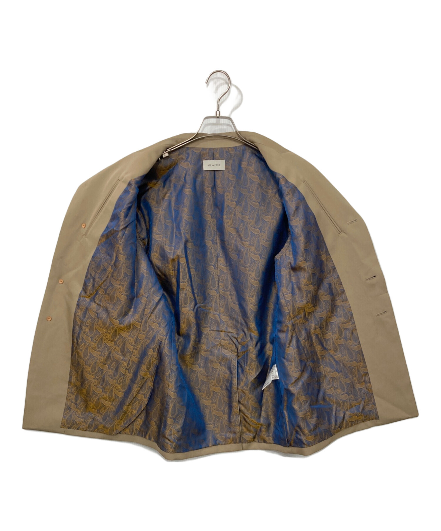 k*m様 【定価¥60,000】bed.j.w.ford 隠れメッセージチャイナ 中古・古着通販】BED J.W. FORD (ベッドフォード) テーラード