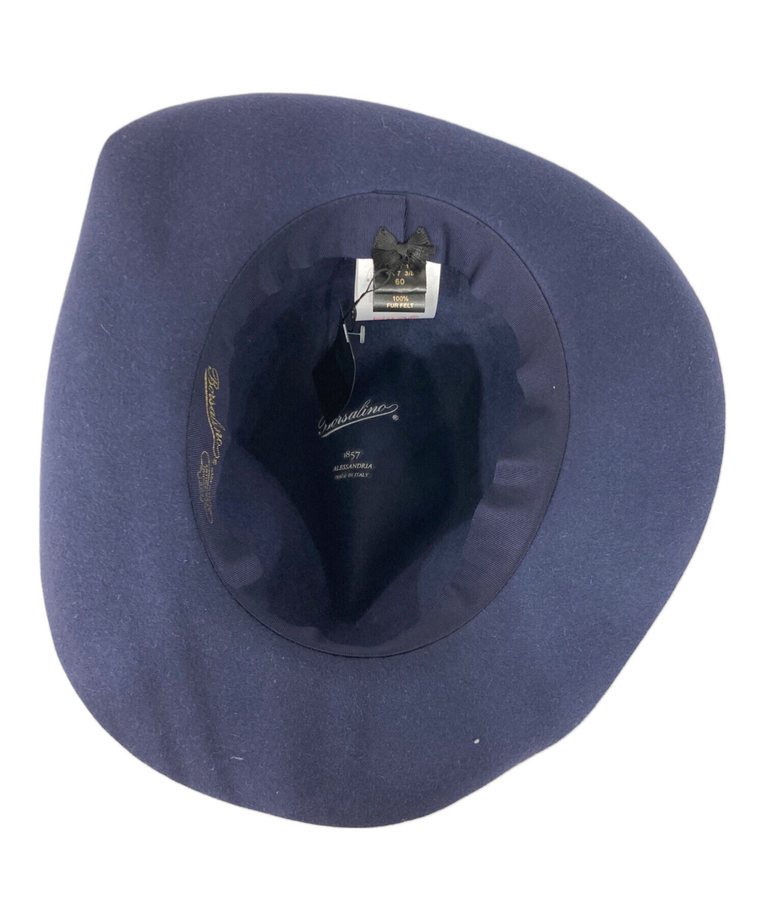 中古・古着通販】BORSALINO (ボルサリーノ) フェルト中折れハット 