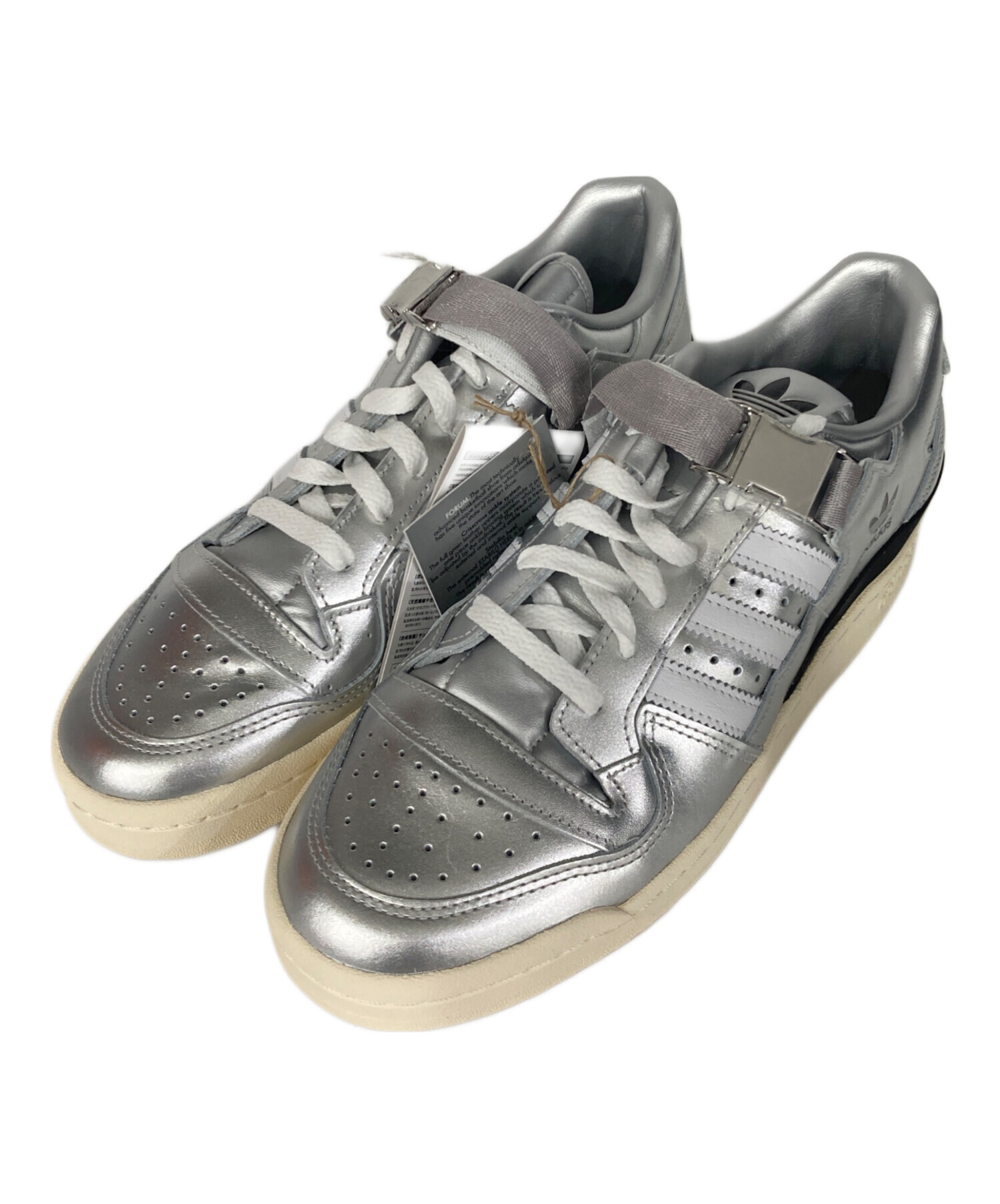シルバーグレーのバタデコーラ 中古・古着通販】adidas (アディダス) Forum Low 