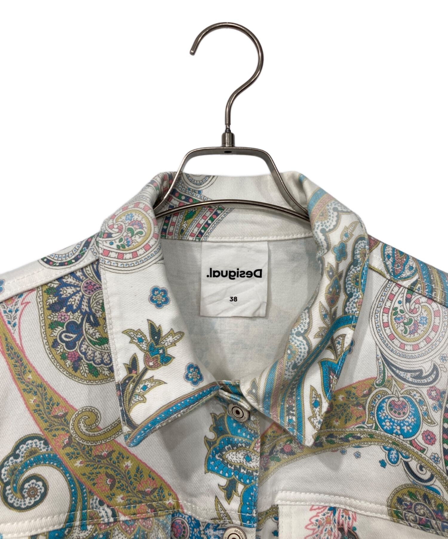 中古・古着通販】Desigual (デシグアル) 総柄デニムジャケット