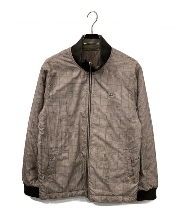 ★新品未使用★Lacosteラコステ　リバーシブルキルティングジャケットLサイズ 中古・古着通販】LACOSTE (ラコステ) 襟ニットリバーシブル