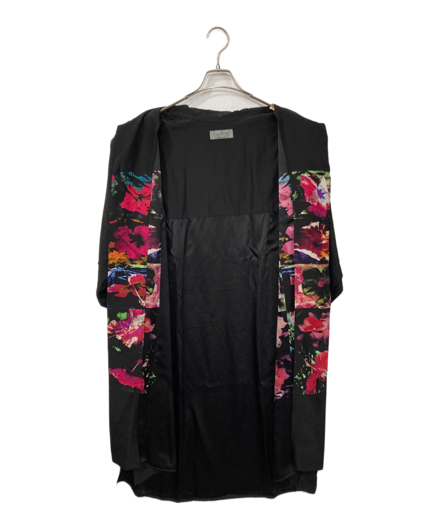 美品 Yohji Yamamoto ヨウジヤマモト ヴィンテージ アシンメトリーカラー ロングスリーブ カットソー プルオーバー M ブラック レディース 古着 中古 USED 中古・古着通販】Yohji Yamamoto pour homme (ヨウジヤマモト