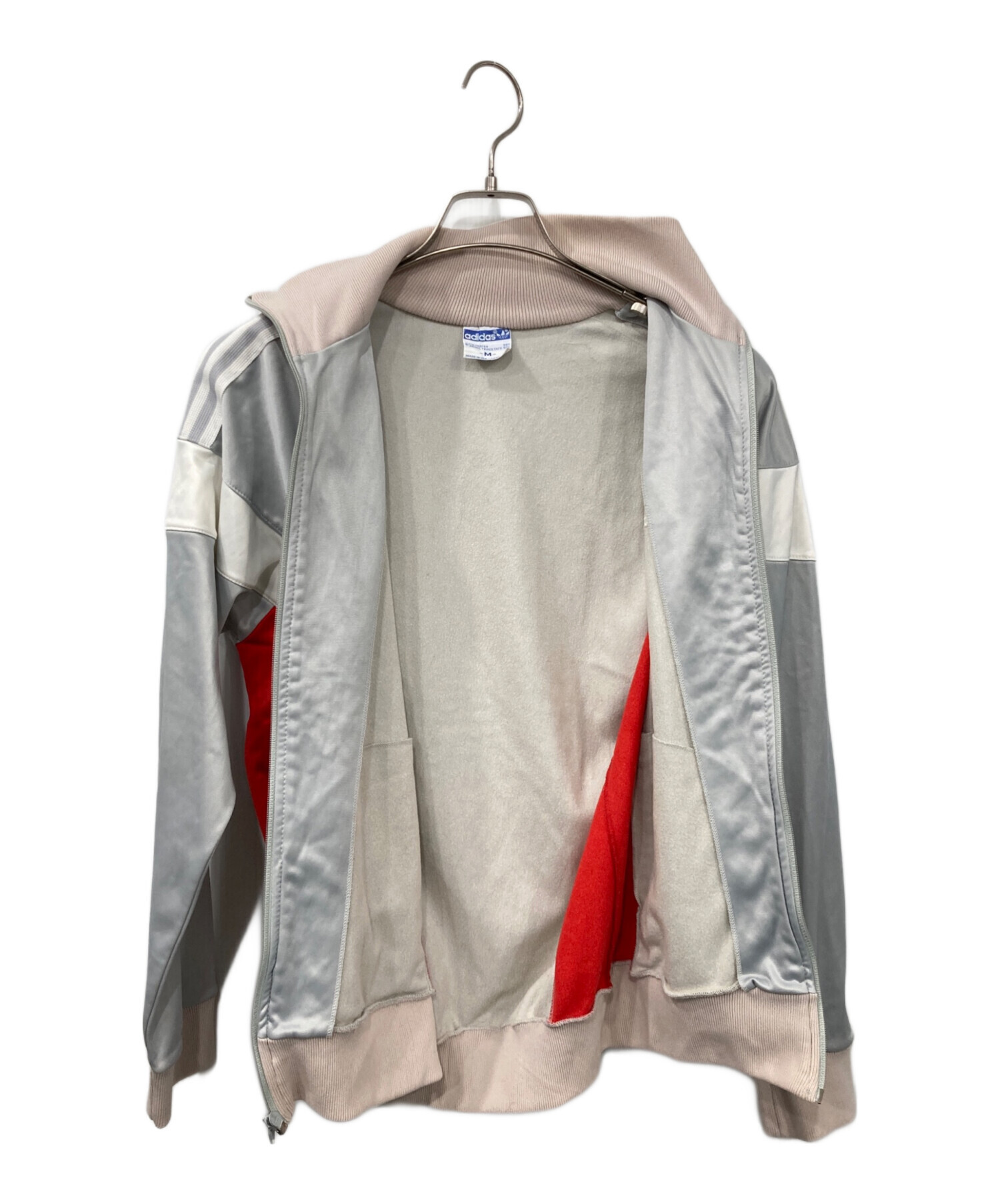 adidas フード付きグレージャケット サイズSです 中古・古着通販】adidas (アディダス) 80'sATPトラックジャケット
