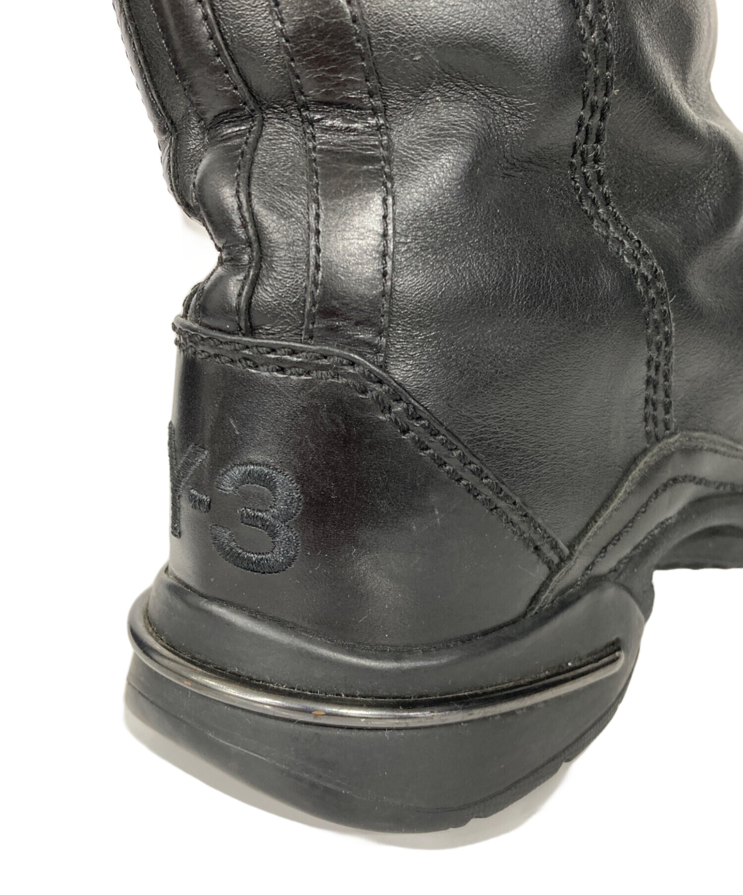 中古・古着通販】Y-3 (ワイスリー) センタージップブーツ ブラック 