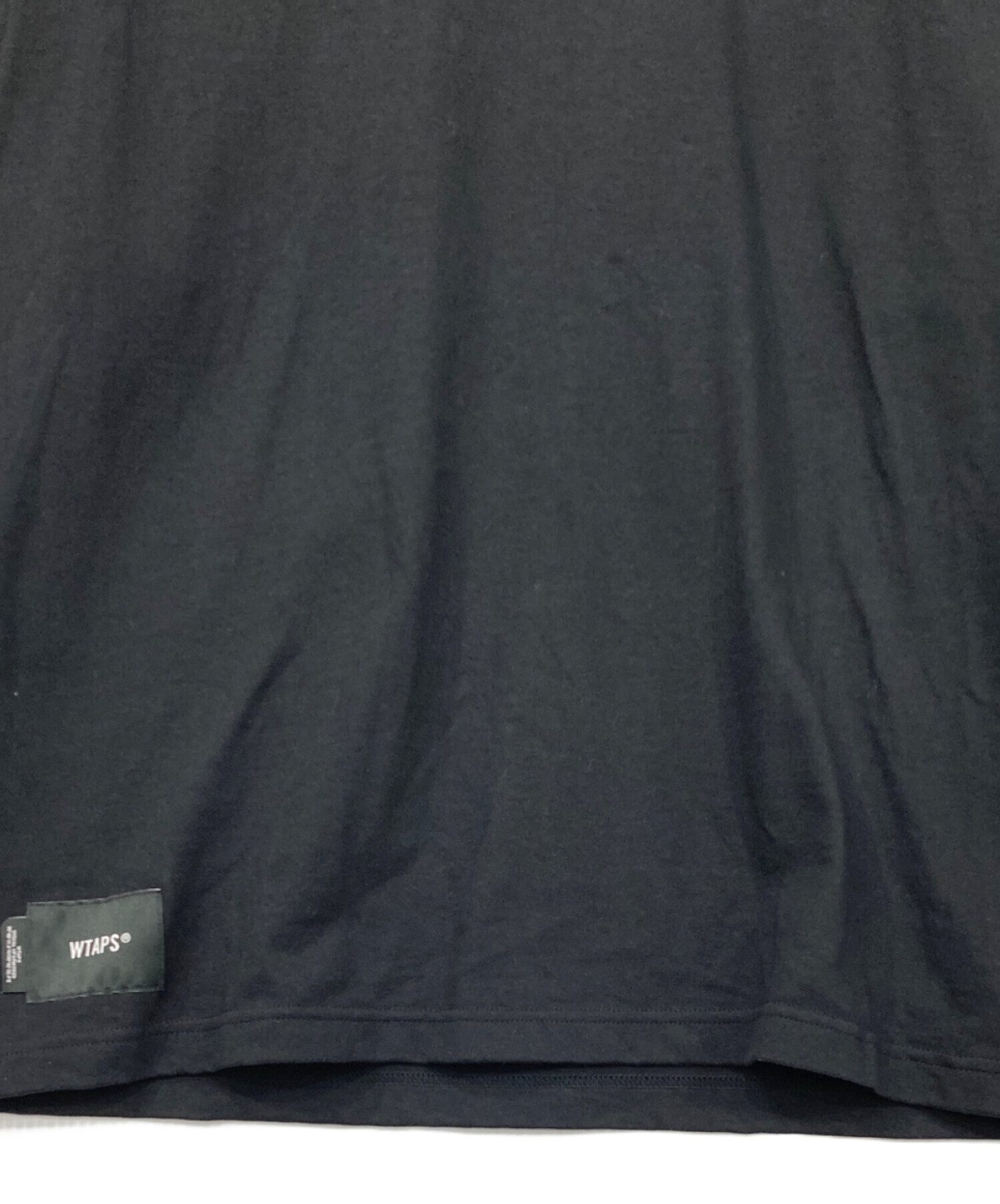 中古・古着通販】WTAPS (ダブルタップス) SPEC / LS / COTTON ブラック