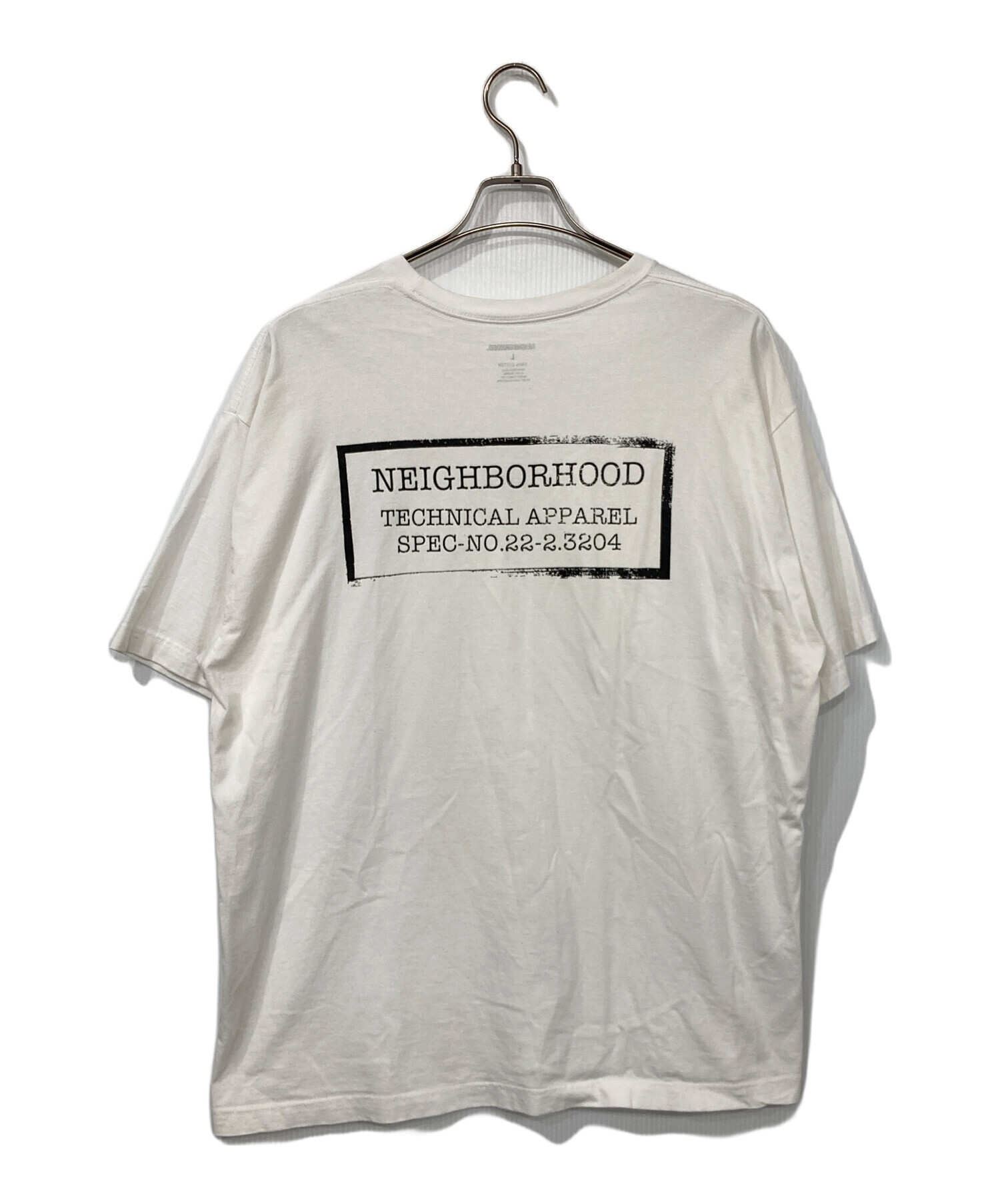 中古・古着通販】NEIGHBORHOOD (ネイバーフッド) ワンポイントTシャツ 