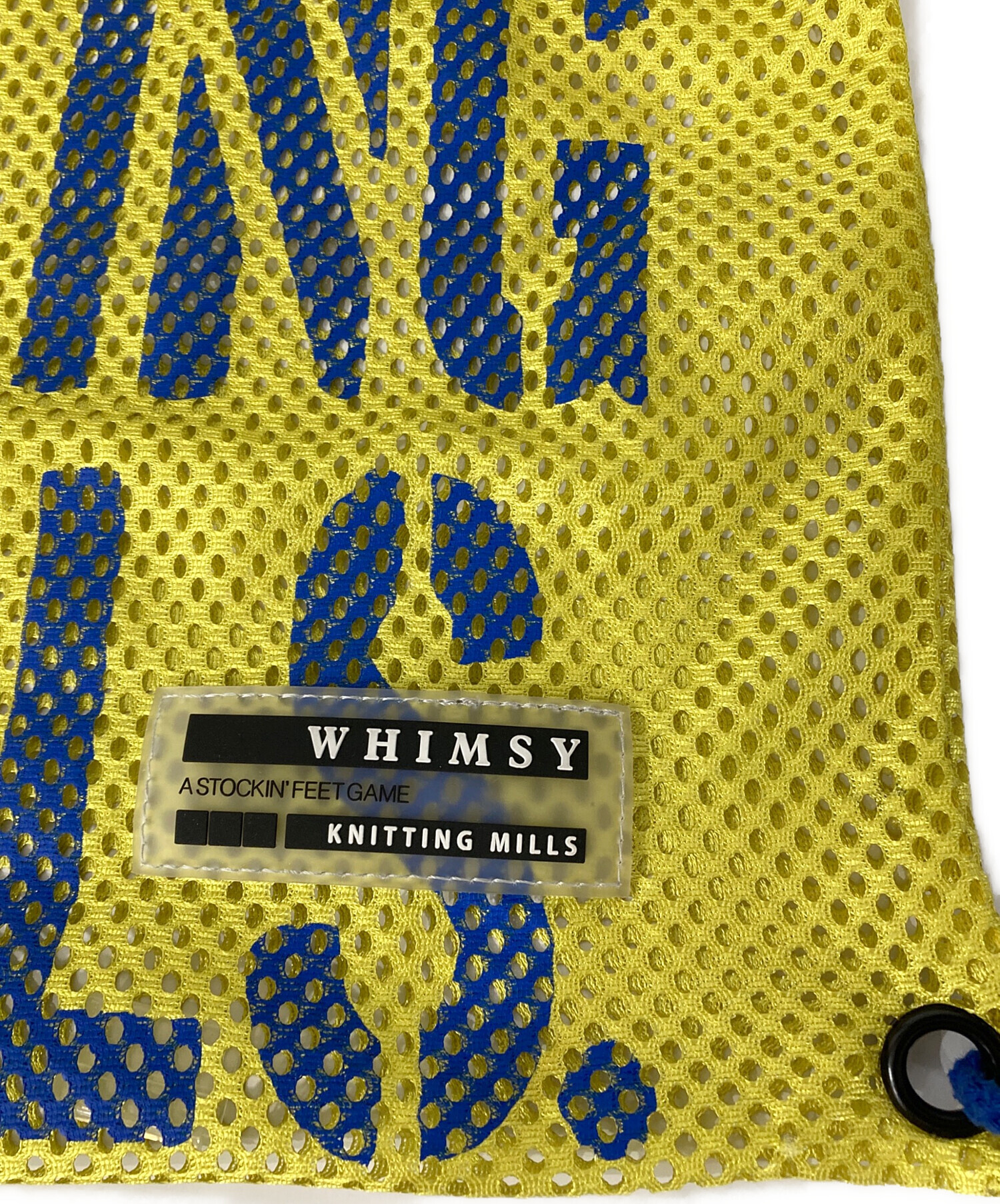 whimsy ナップサック 入手困難 中古・古着通販】WHIMSY (ウィムジー) メッシュナップサック イエロー