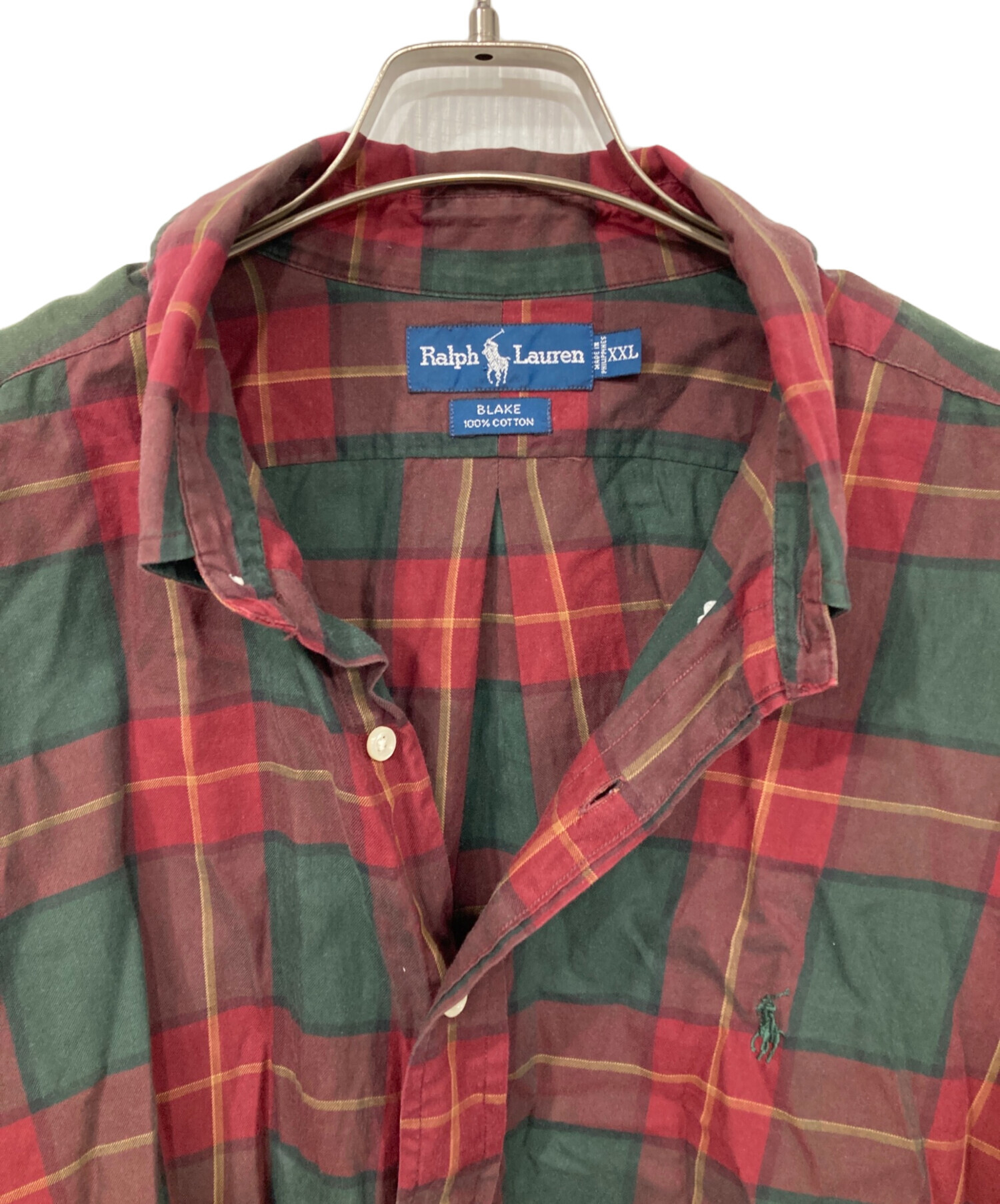 中古・古着通販】RALPH LAUREN (ラルフローレン) BLAKEチェックBD