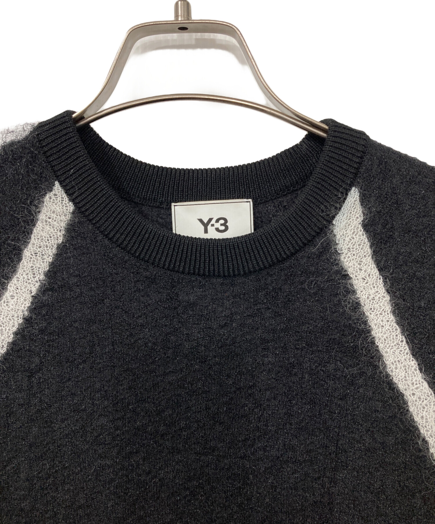 中古・古着通販】Y-3 (ワイスリー) W CLASSIC SHEER KNIT CREW SWEATER