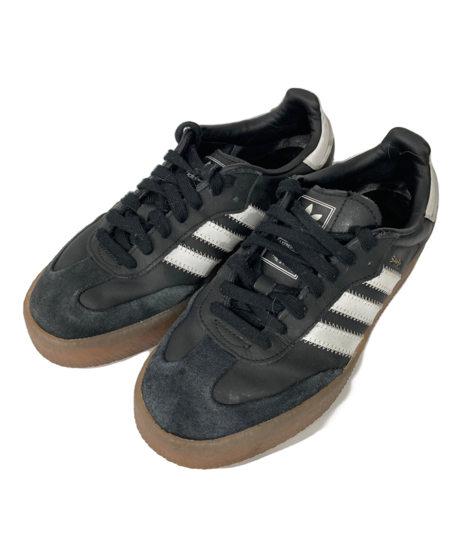 中古・古着通販】adidas (アディダス) SAMBAスニーカー ブラック 