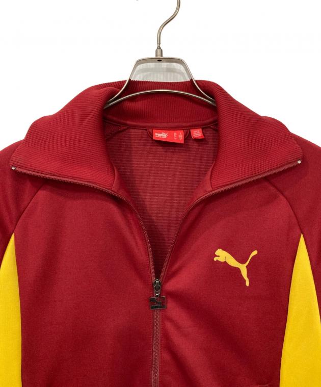 中古・古着通販】PUMA (プーマ) トラックジャケット レッド×イエロー 