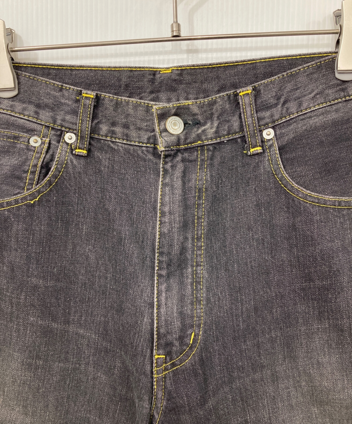 中古・古着通販】SWAGGER (スワッガー) 製品染めデニムパンツ グレー