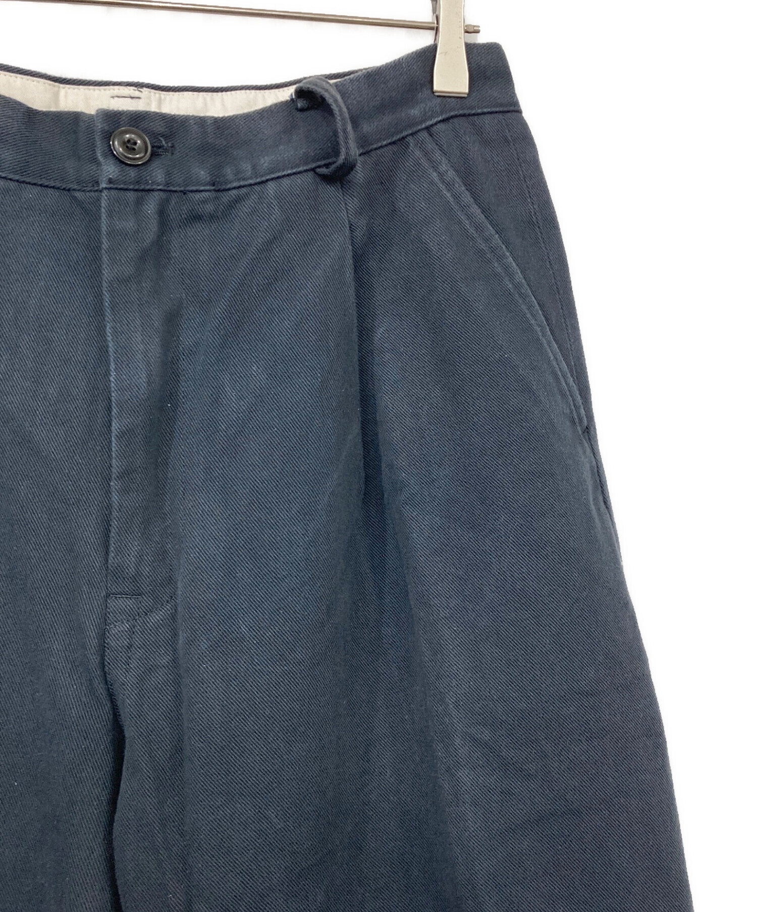 中古・古着通販】doublet (ダブレット) SILK CHINO WIDE TAPERED
