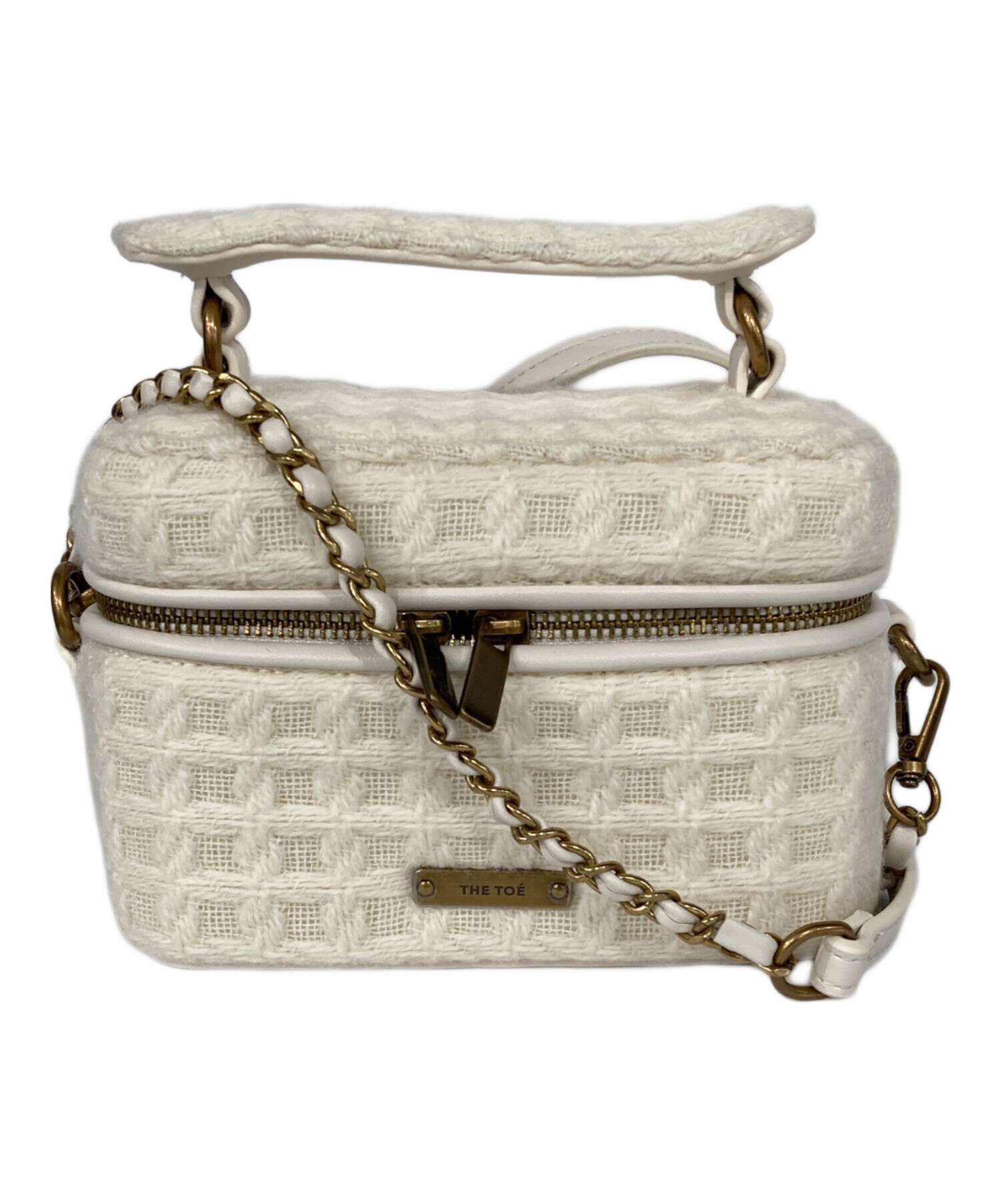 中古・古着通販】the toe (ザ・トゥー) Hohe Vanity Bag アイボリー 